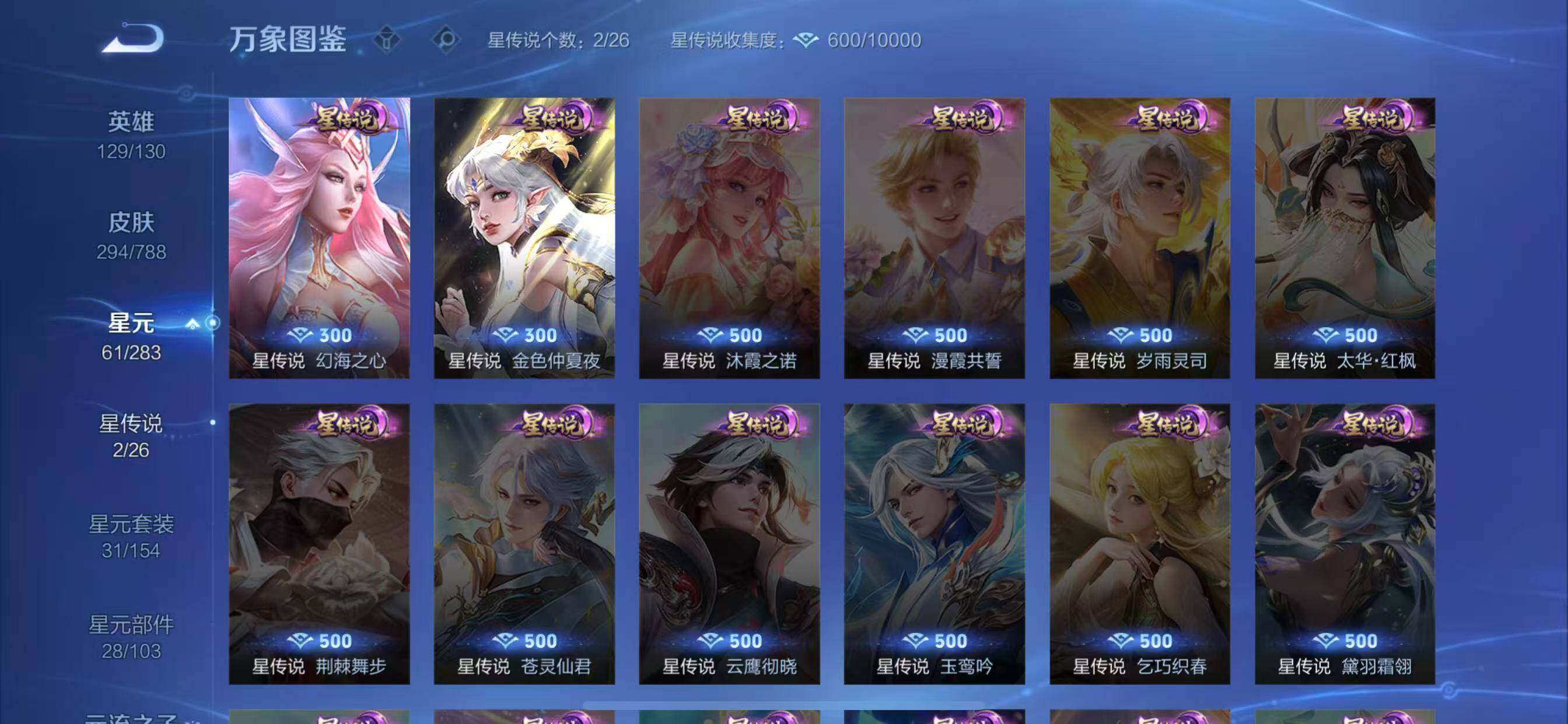 WZLX4285012王者荣耀账号详情图11 WZLX4285012王者荣耀账号详情图11