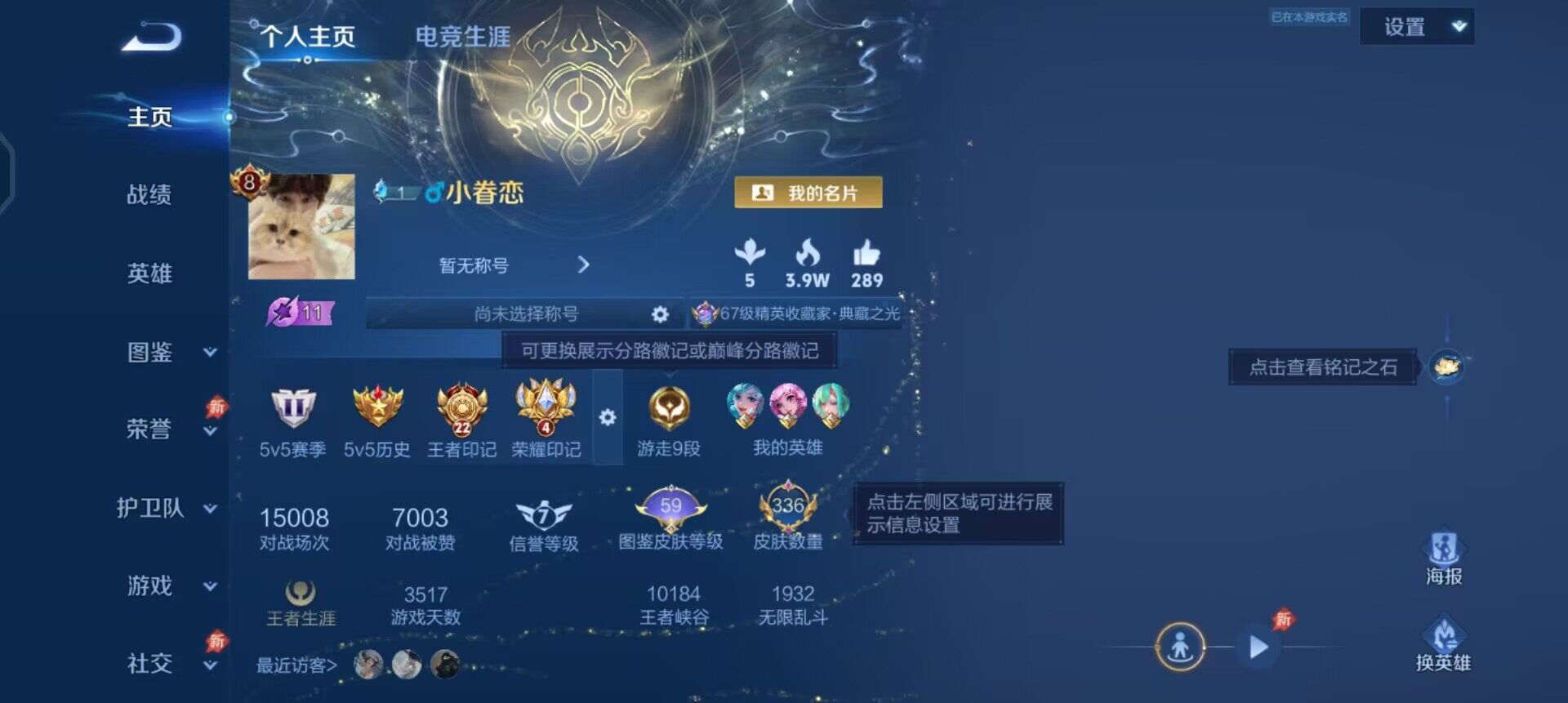 WZLX4284707王者荣耀账号详情图2