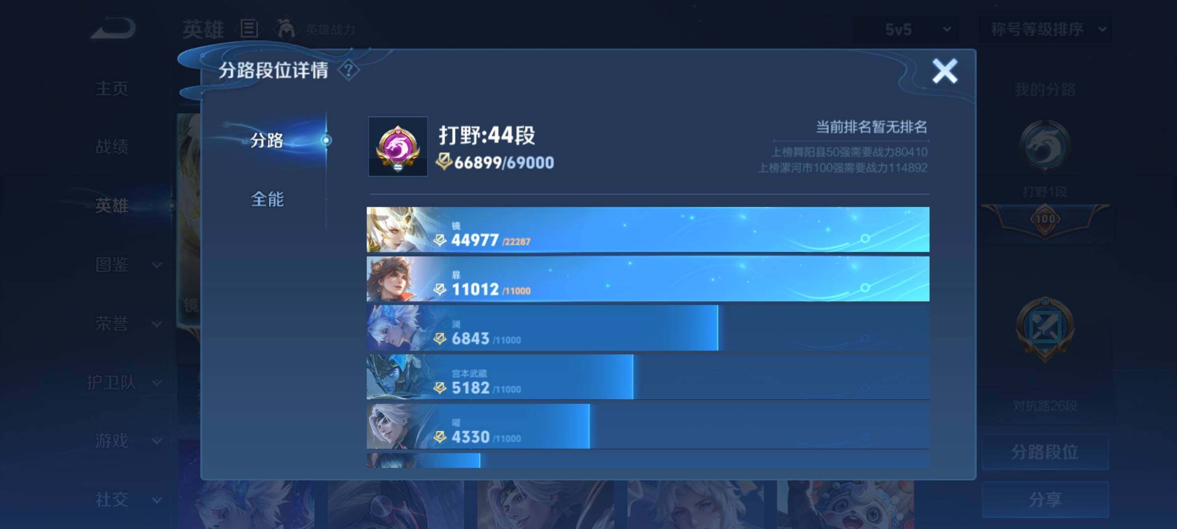 WZCMY4286906王者荣耀账号详情图5