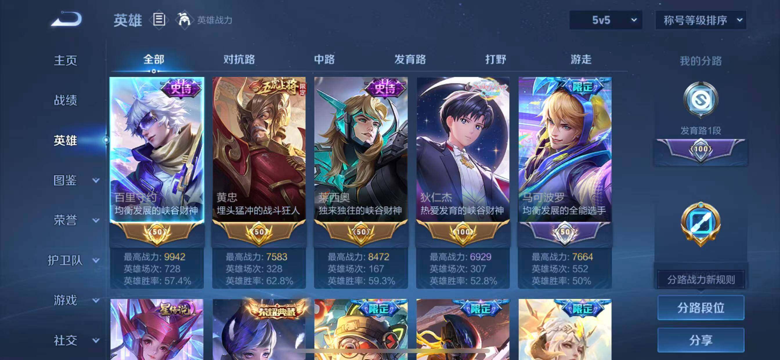 WZLX4287945王者荣耀账号详情图3