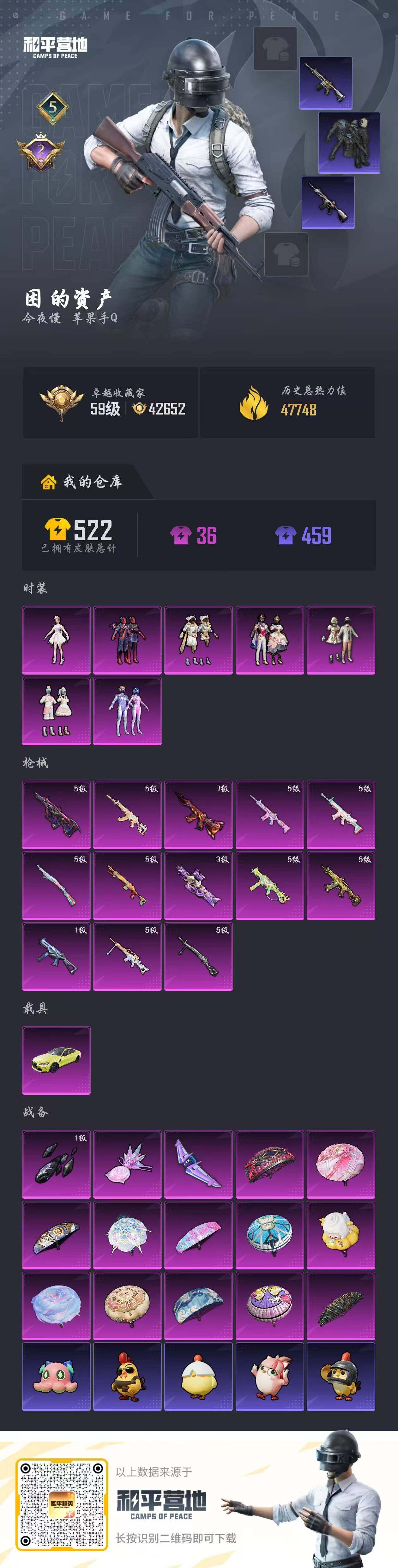 HPQM4165799和平精英账号详情图6