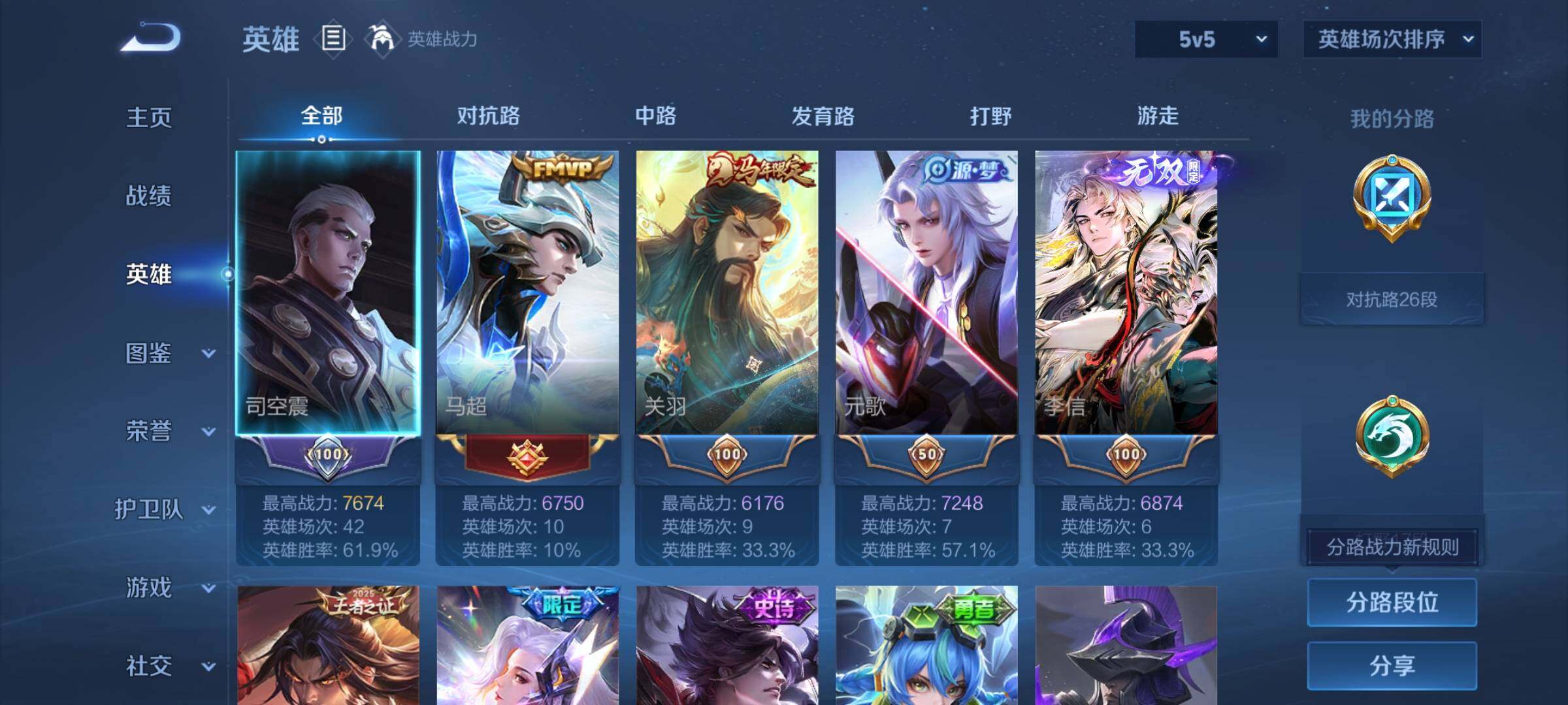 WZQM4284084王者荣耀账号详情图6