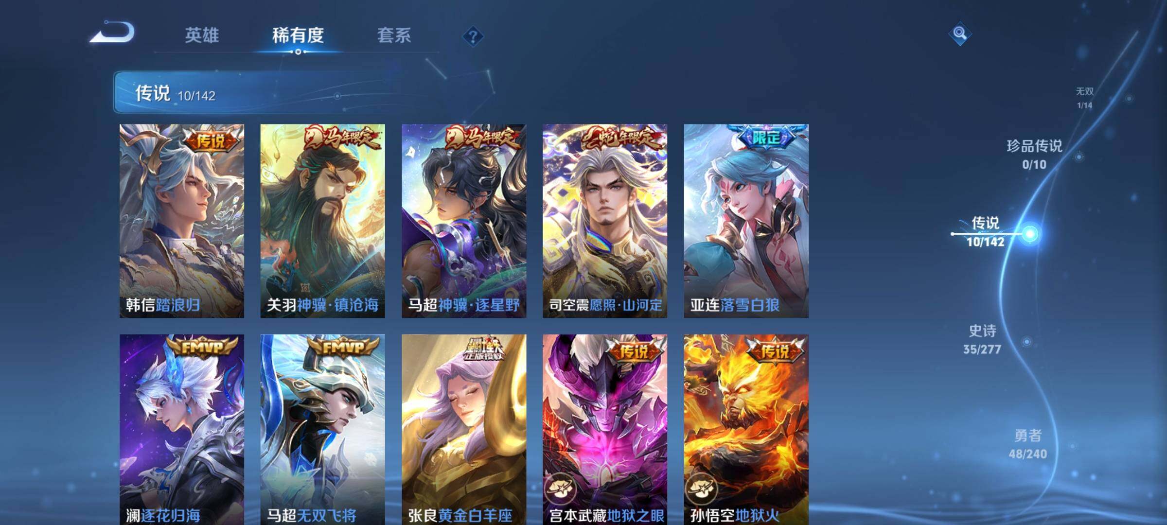 WZQM4284084王者荣耀账号详情图9