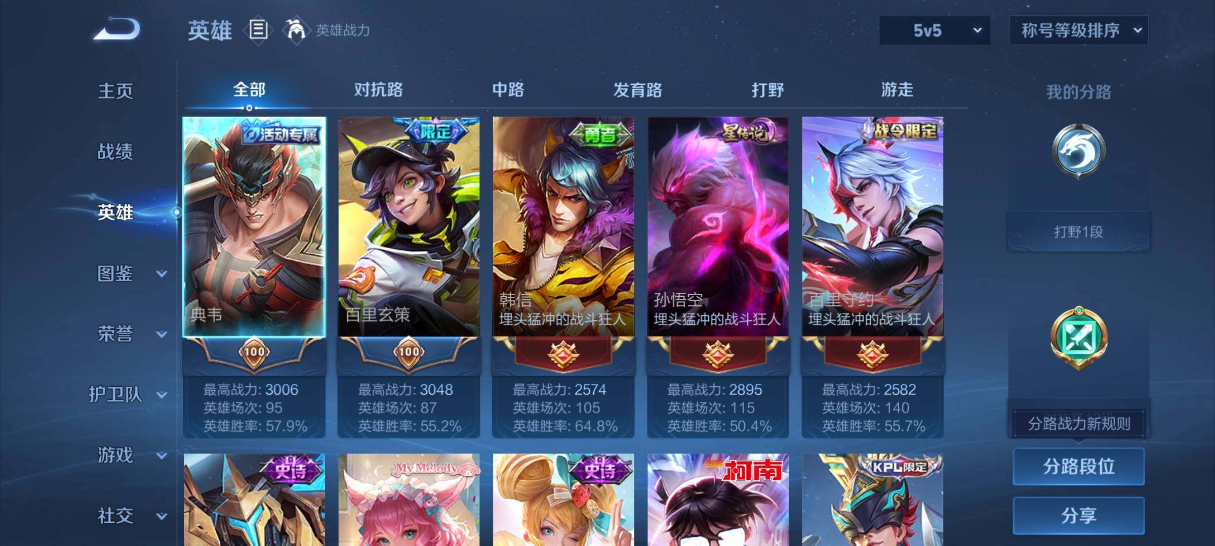 WZEY4284078王者荣耀账号详情图7