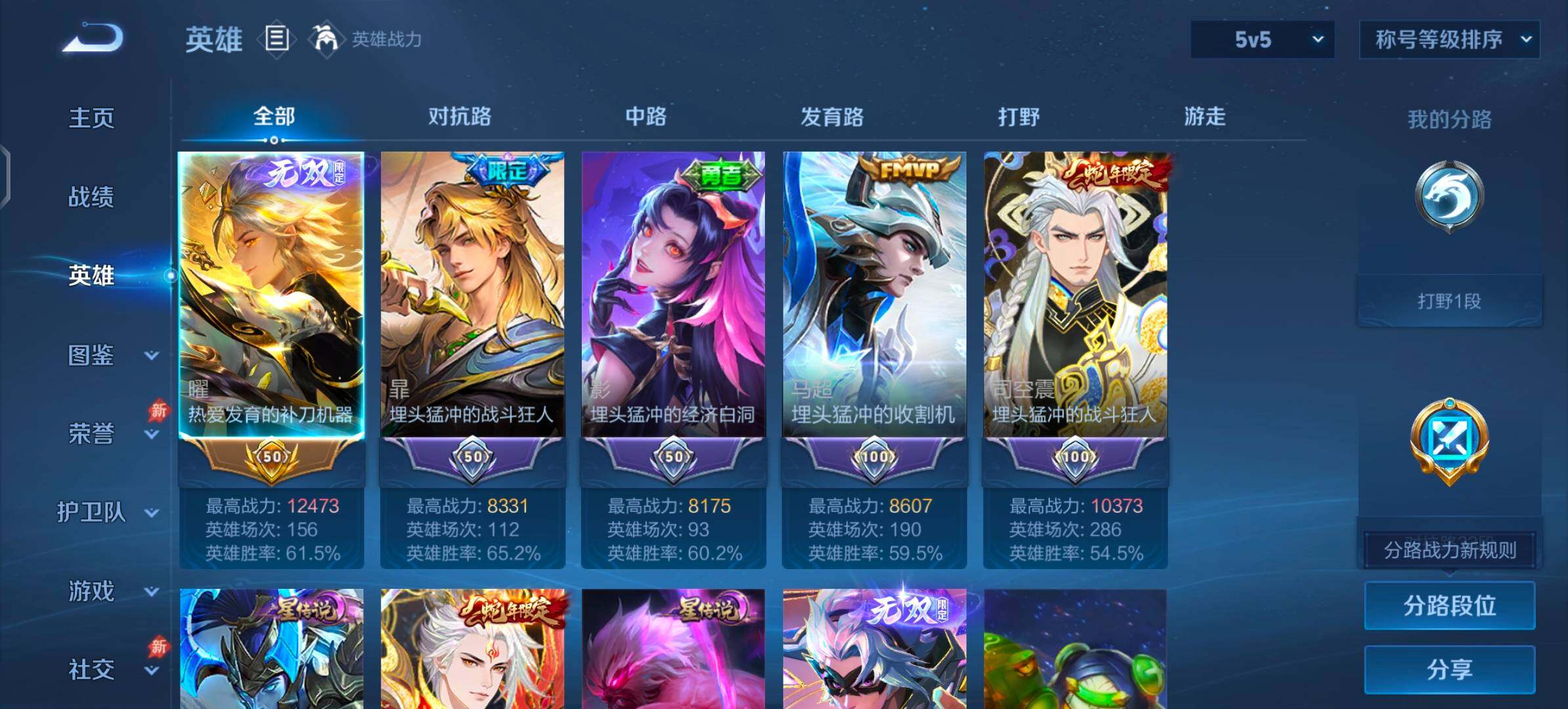 WZLX4288508王者荣耀账号详情图3