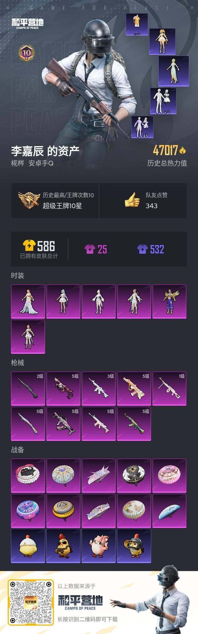 HPQM4161806和平精英账号详情图6