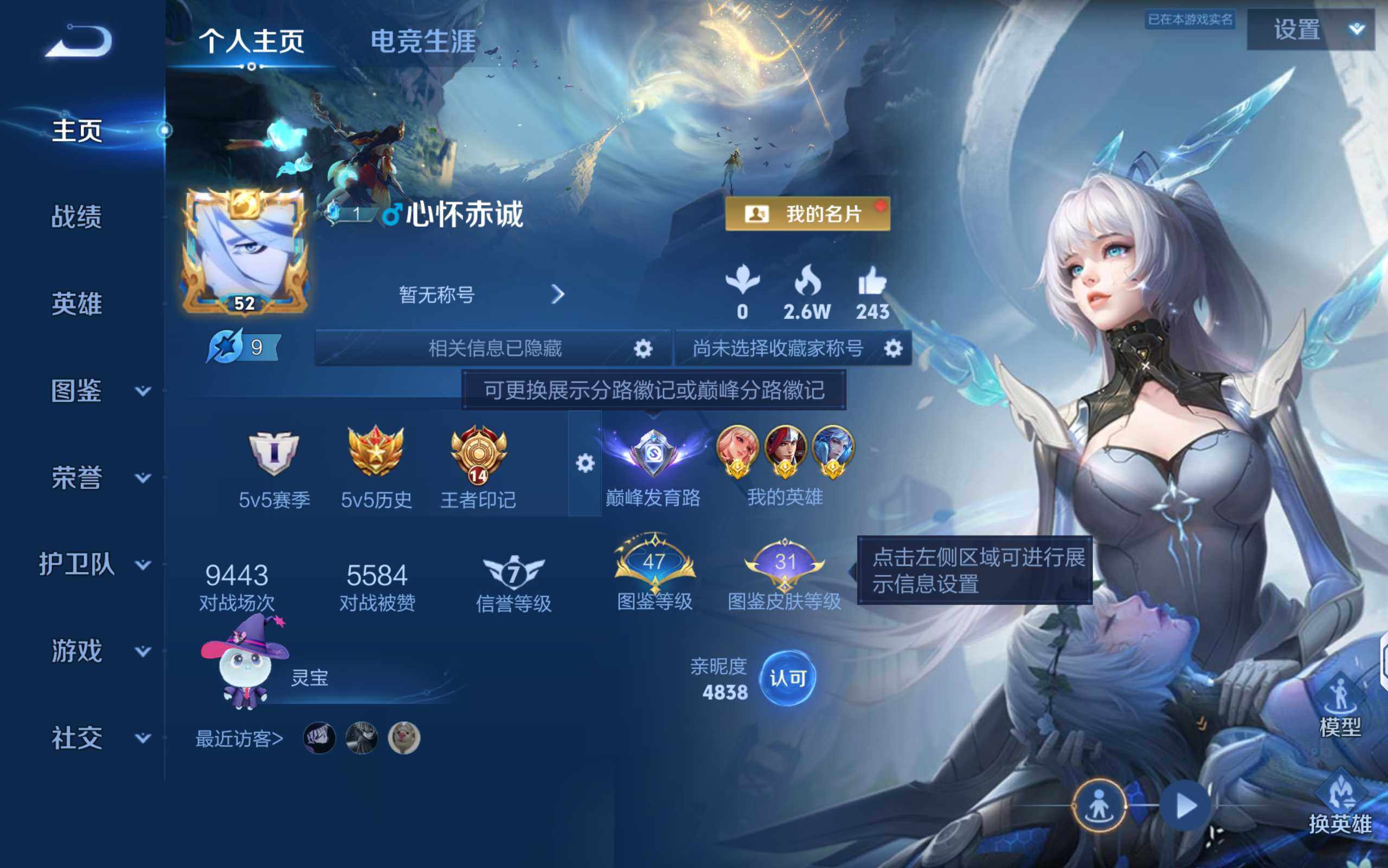 WZLX4285303王者荣耀账号详情图6