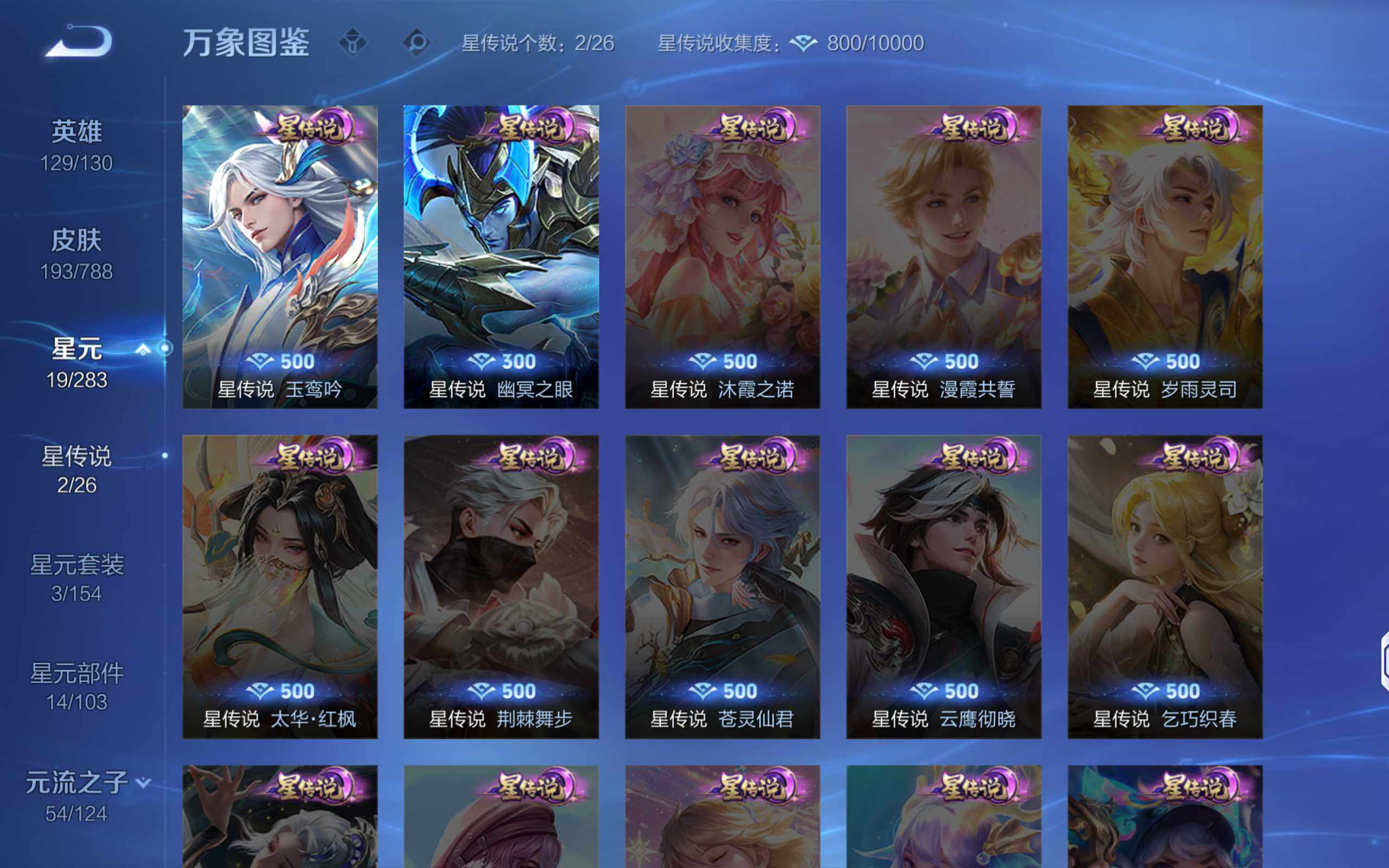 WZLX4285303王者荣耀账号详情图14