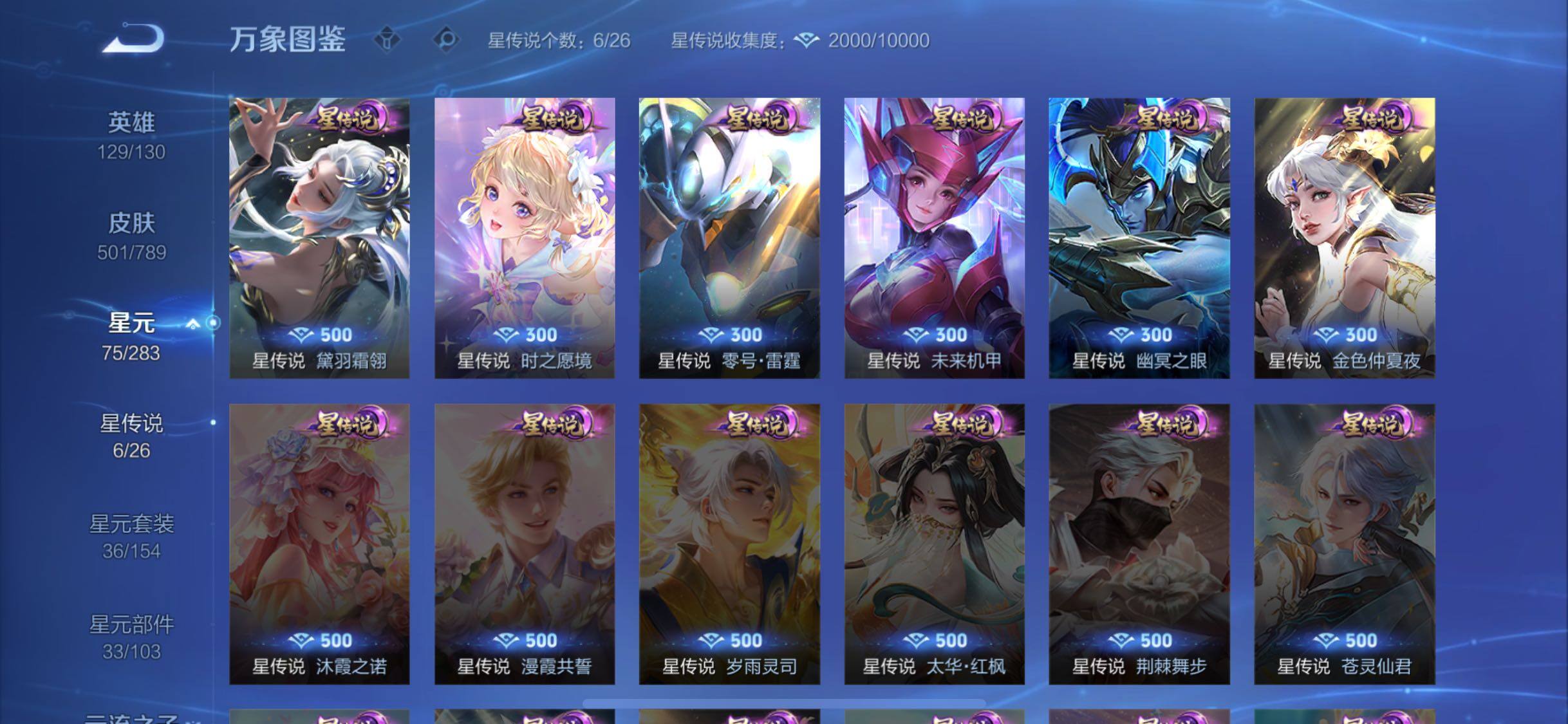 WZLX4290055王者荣耀账号详情图16