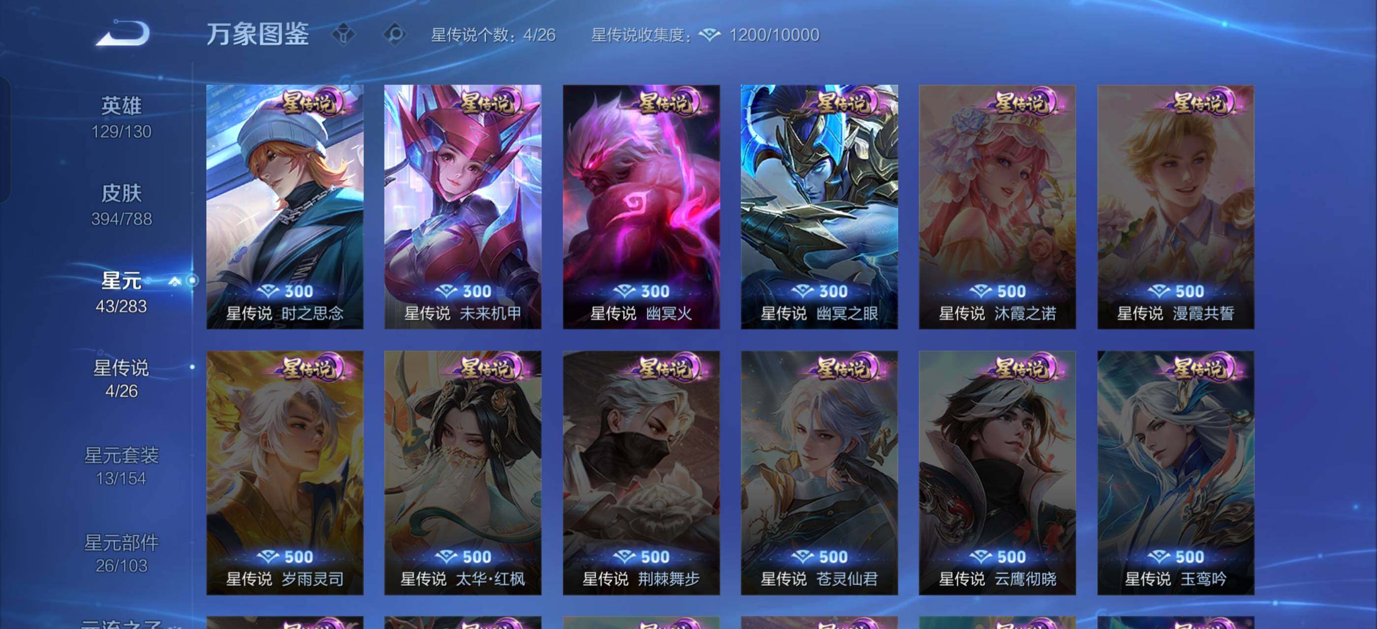 WZLX4287948王者荣耀账号详情图12