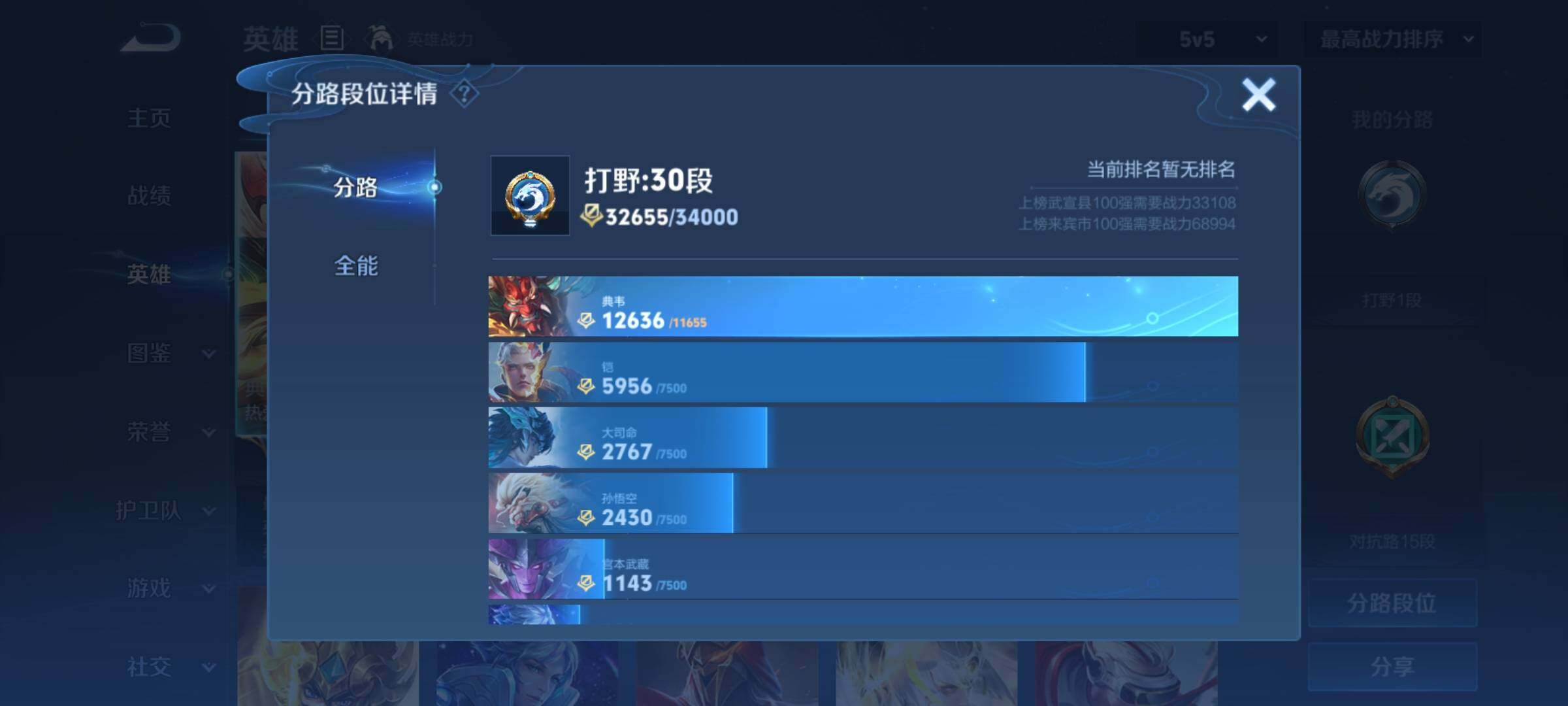 WZCMY4289029王者荣耀账号详情图4