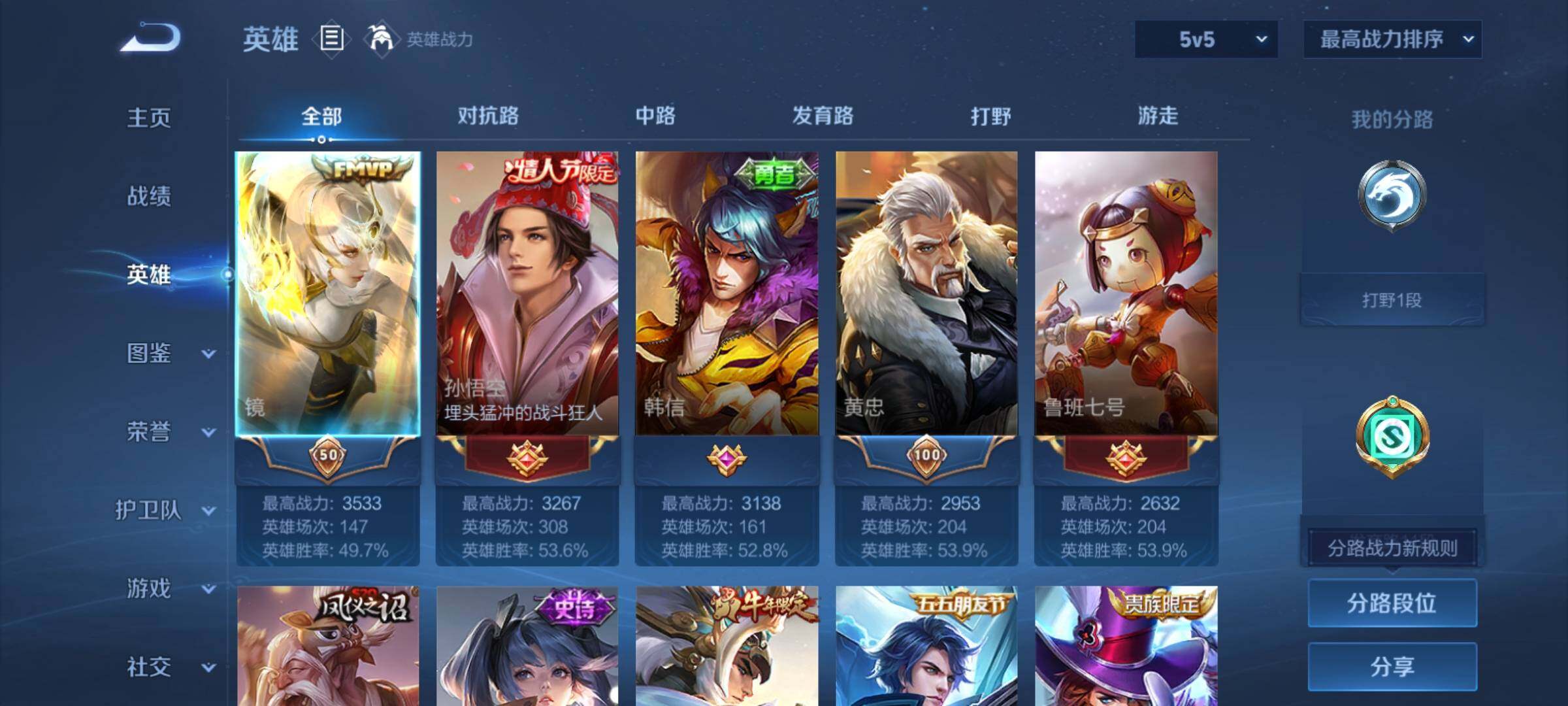 WZCMY4288440王者荣耀账号详情图3