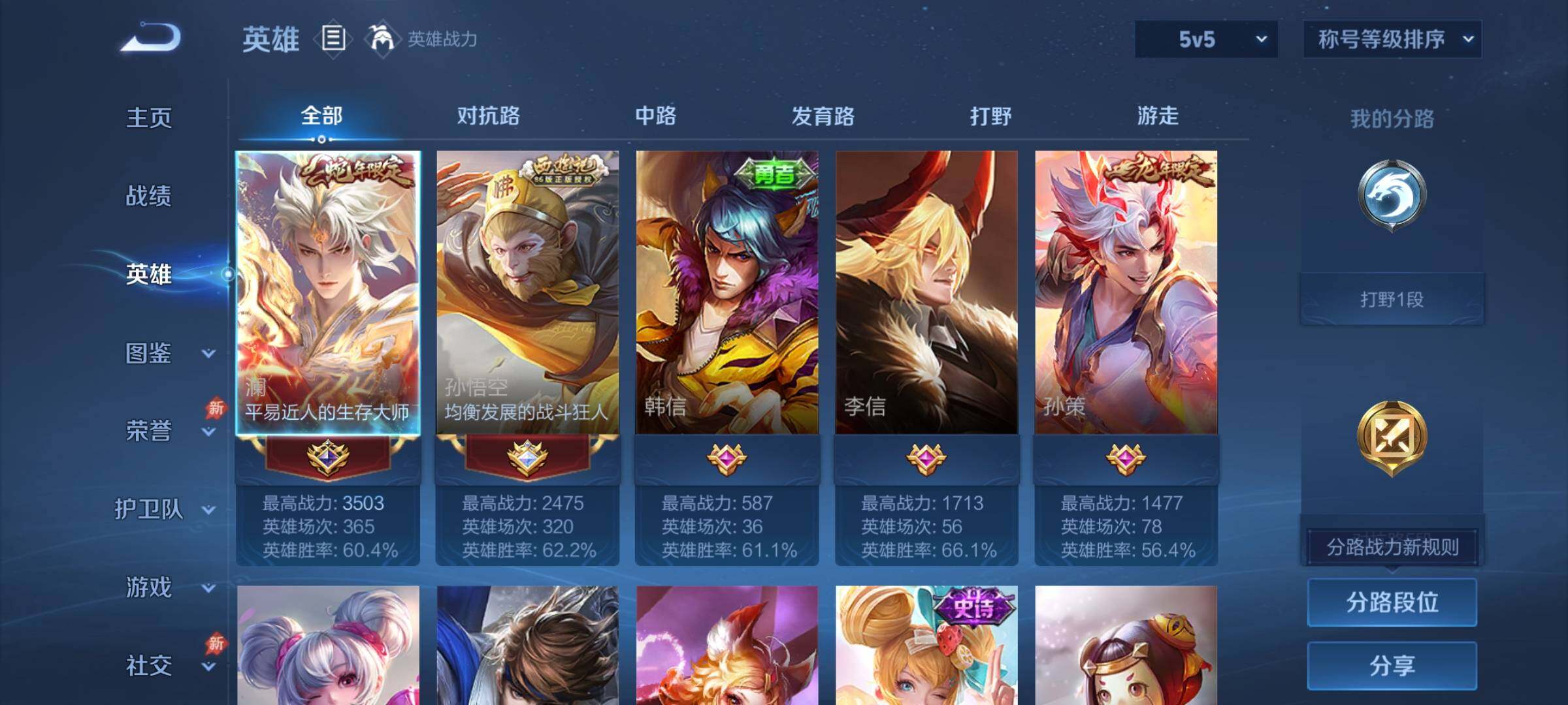 WZCMW4317545王者荣耀账号详情图3