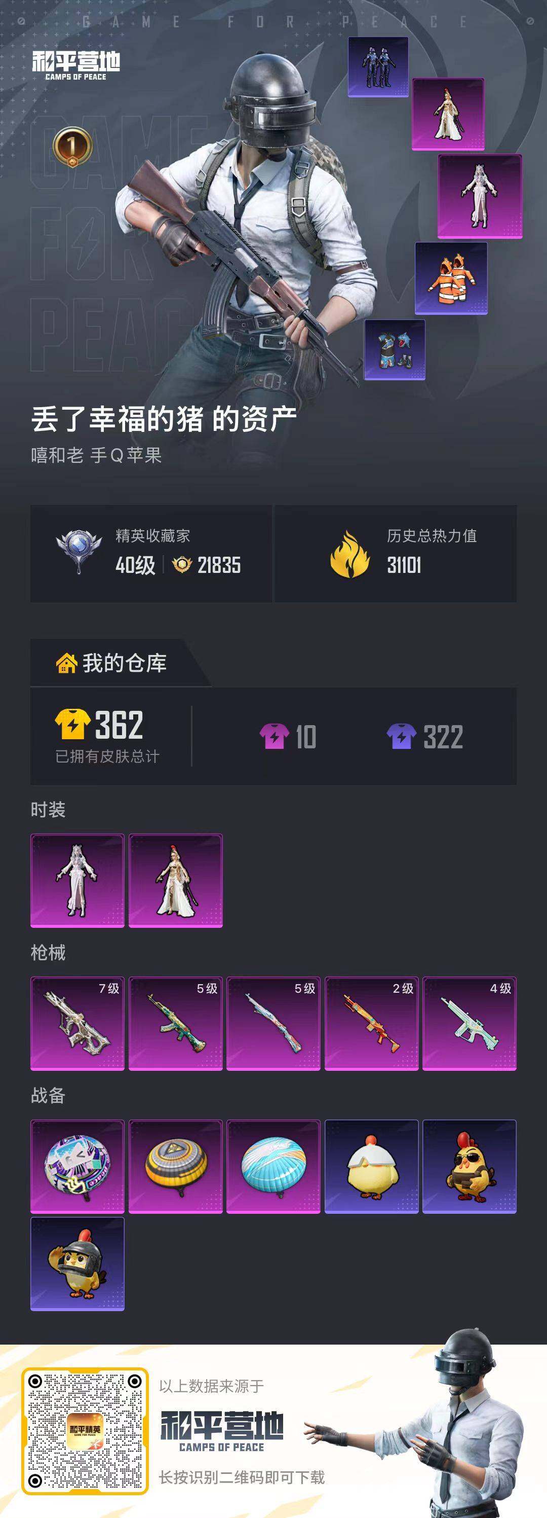 HPCMW4178383和平精英账号详情图4