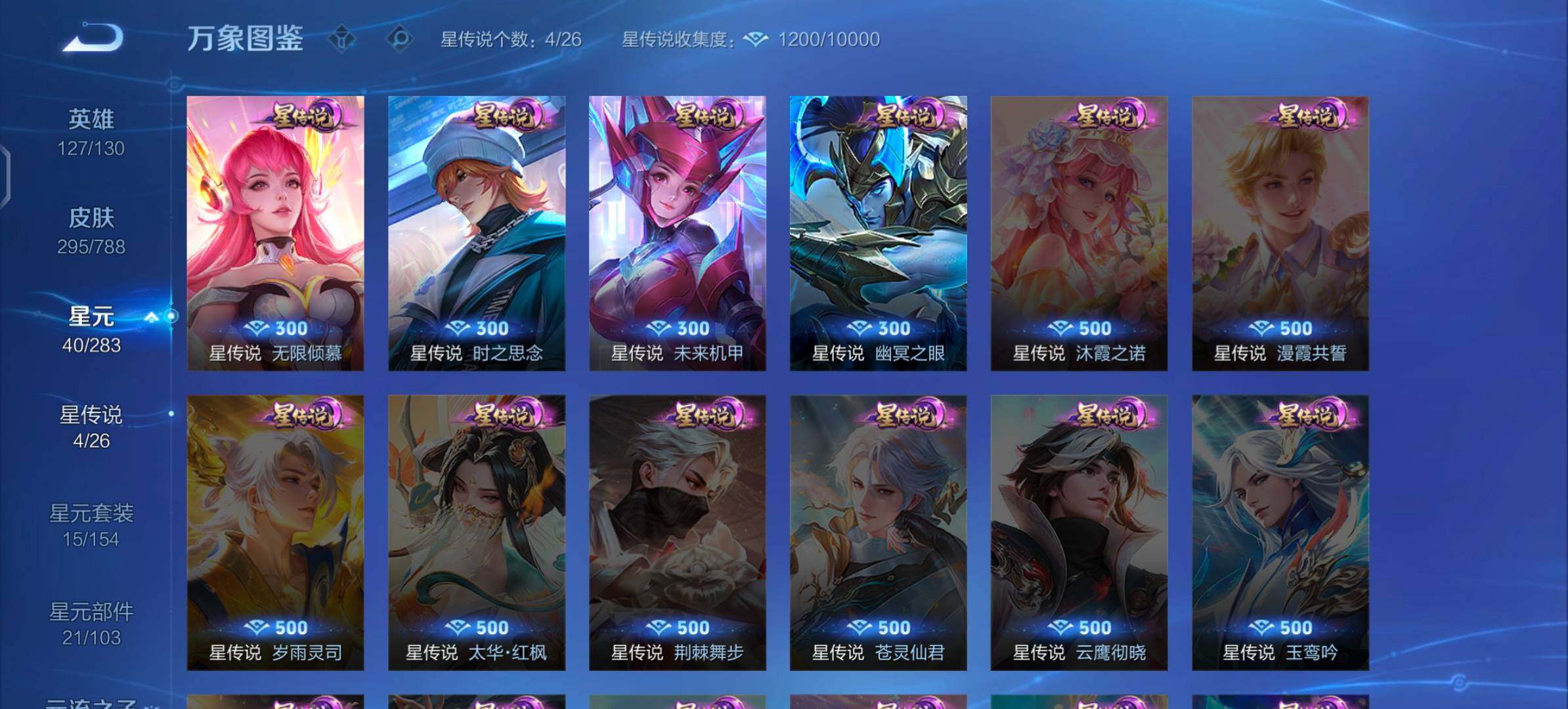 WZLX4290741王者荣耀账号详情图9