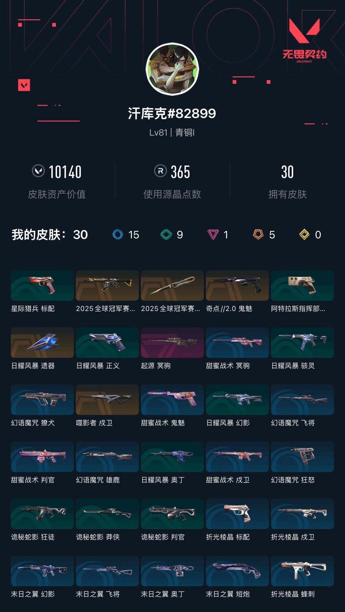 WWQXL428572无畏契约账号详情图4 WWQXL428572无畏契约账号详情图4