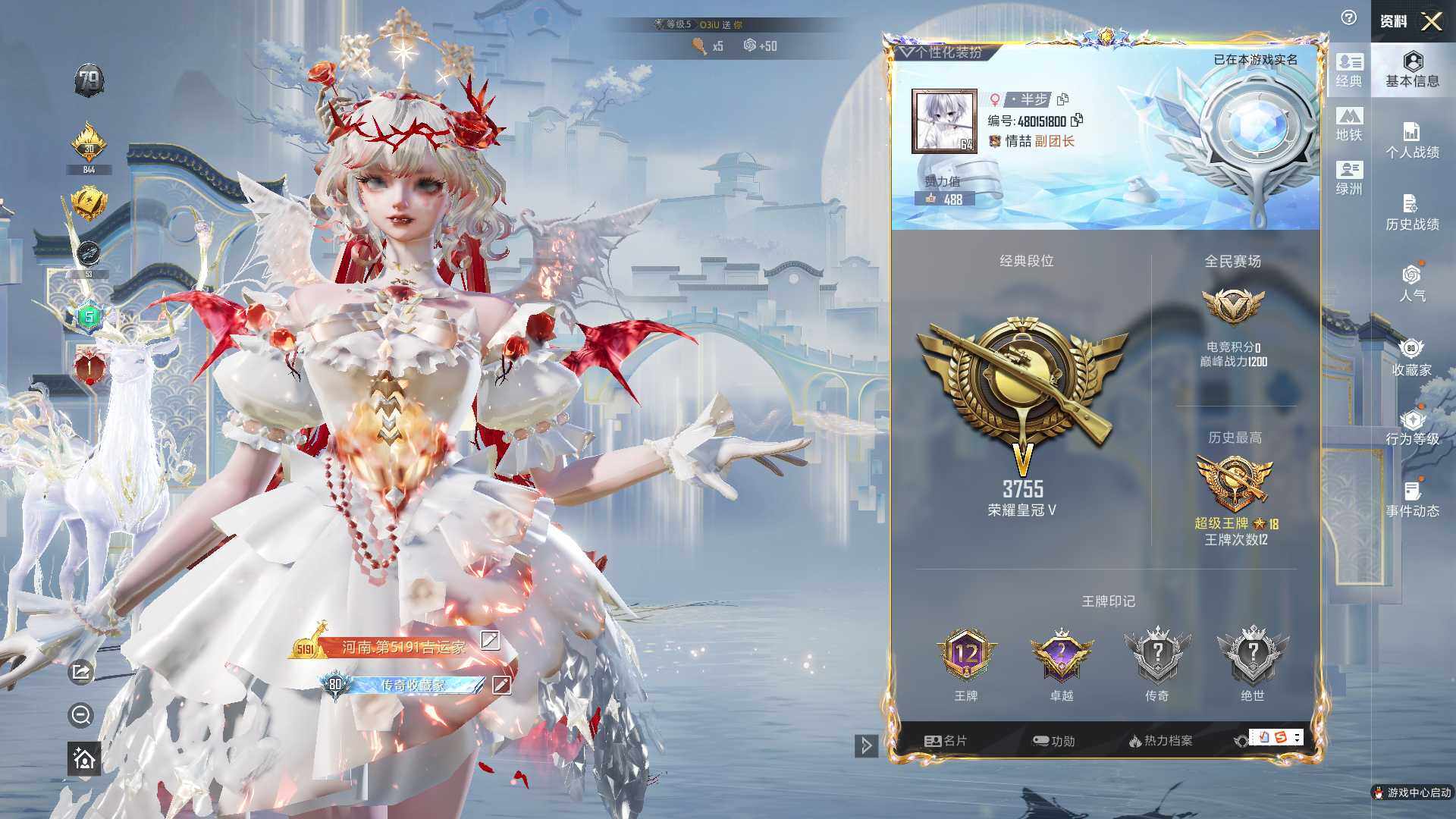 HPLE4163485和平精英账号详情图3