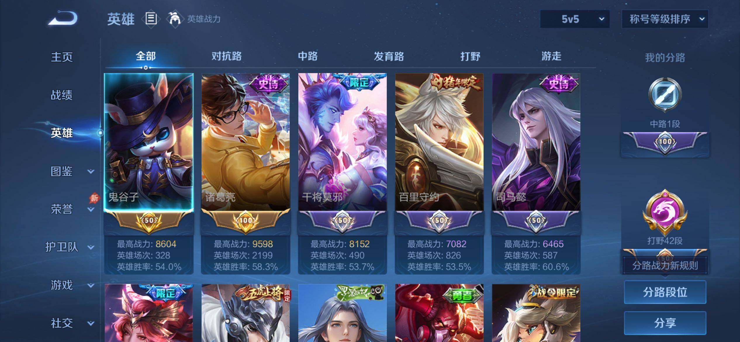 WZQM4285833王者荣耀账号详情图4