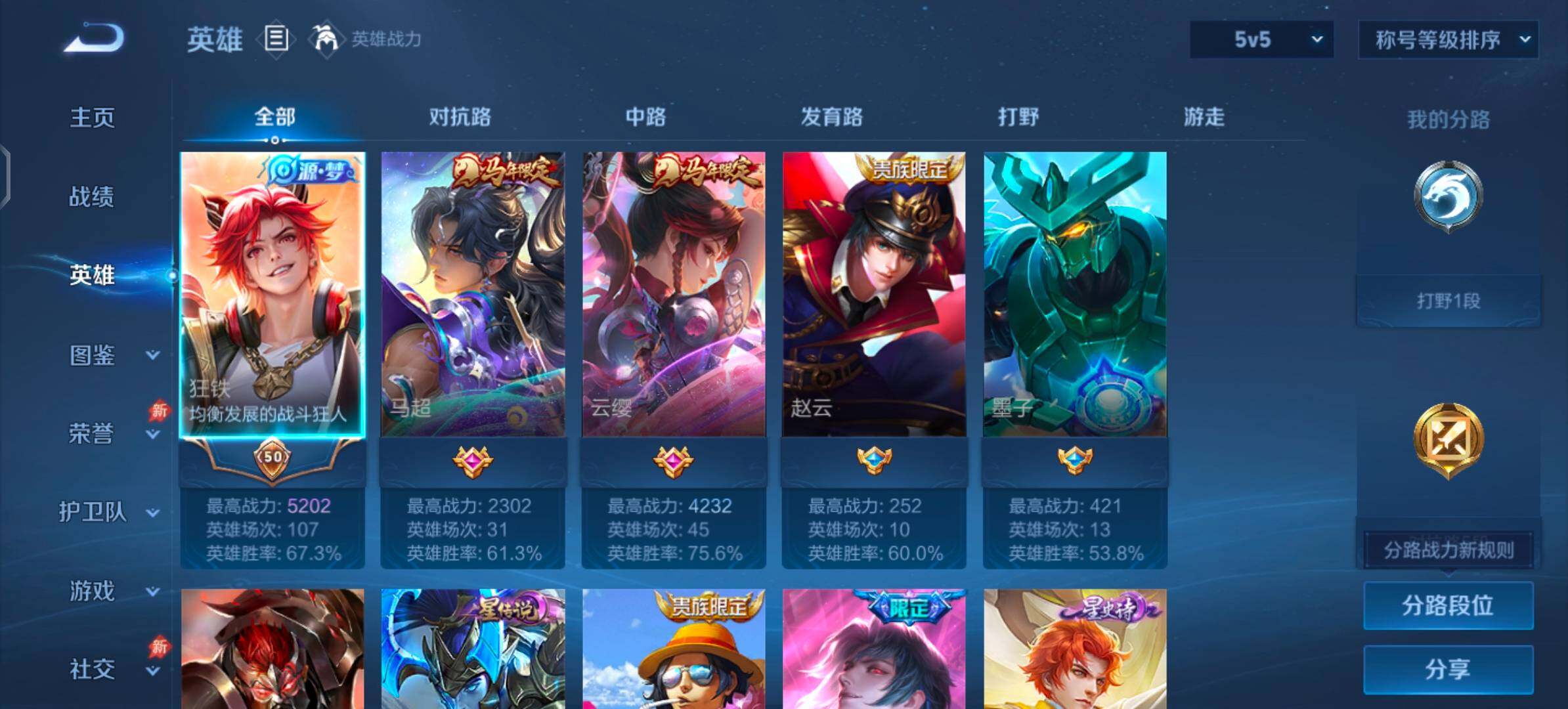 WZCMW4317559王者荣耀账号详情图3