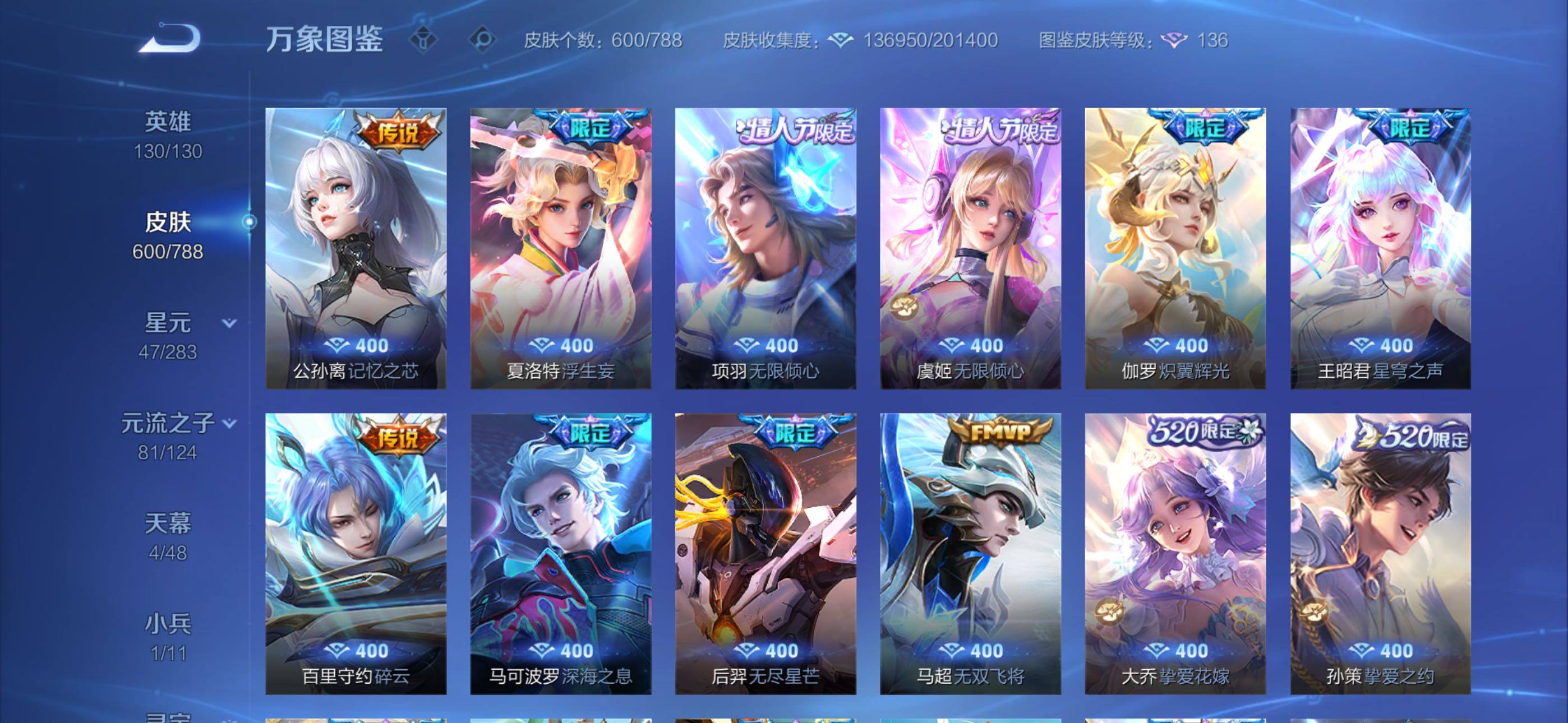 WZLX4288053王者荣耀账号详情图14