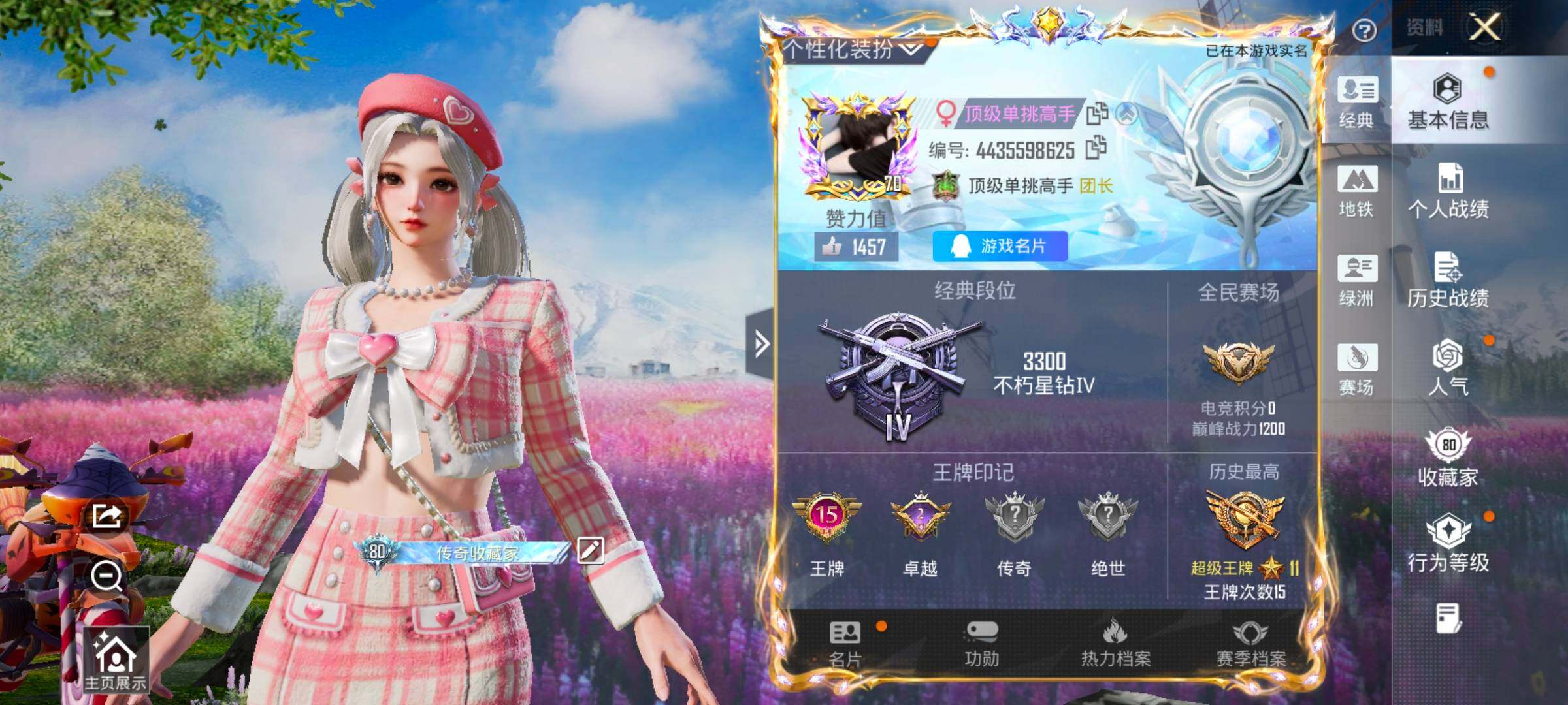 HPLX4163675和平精英账号详情图2