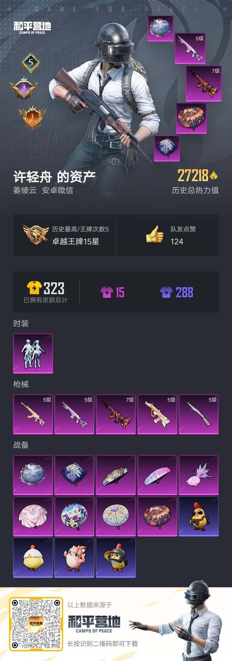 HPQM4163370和平精英账号详情图3