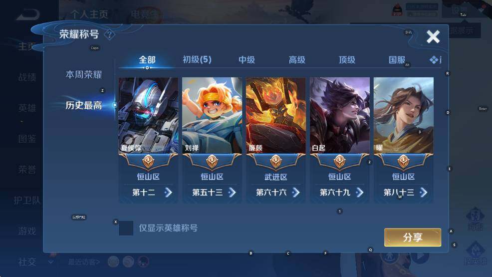 WZLX4287565王者荣耀账号详情图12