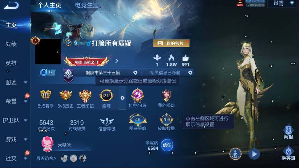 WZLX4287597王者荣耀账号详情图11