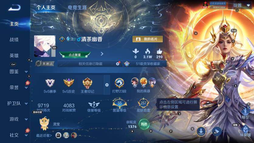 WZLX4290974王者荣耀账号详情图8