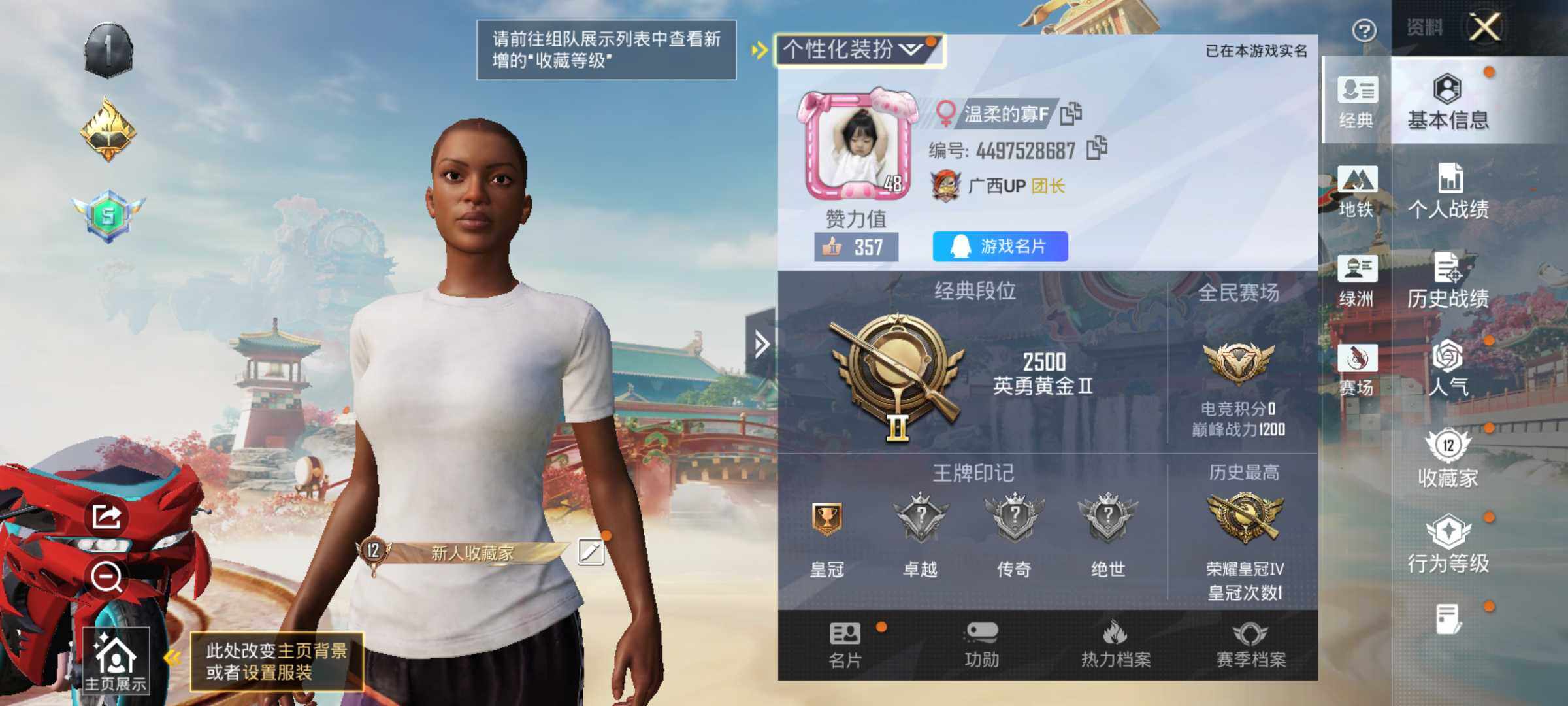 HPLX4164419和平精英账号详情图4