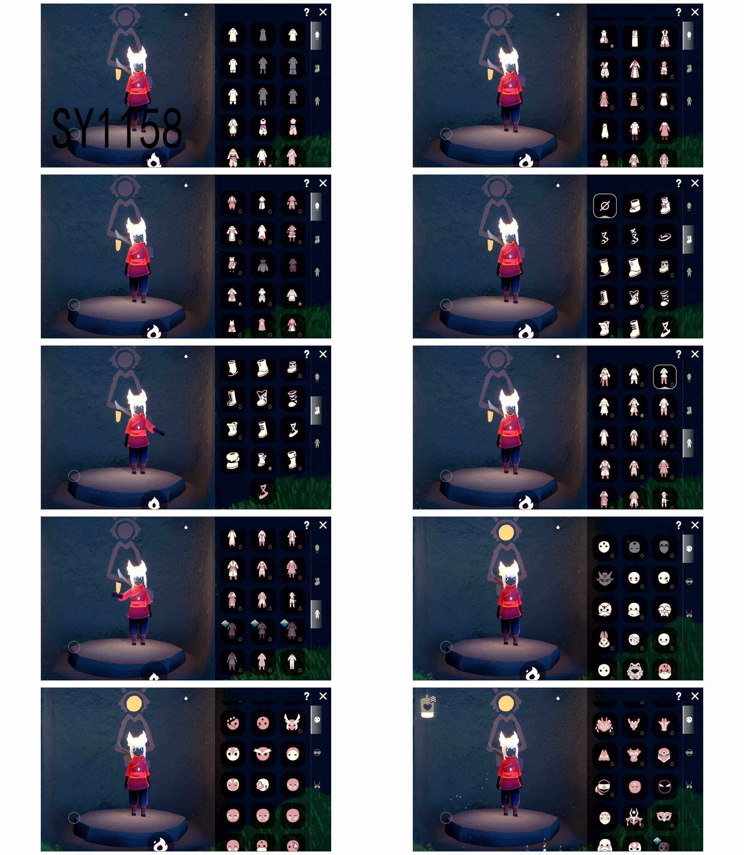 光遇账号iOS官服15季0翼帝企鹅发西部帽粗框眼镜季卡相机樱花发型女巫发型虚荣正太头
【毕业季】表演季，破晓季，欧若拉，追忆季，夜行季，拾光季，归巢季，九色鹿，筑巢季，二重奏季，姆明季，彩染季，青鸟季，双星季，迁徙季