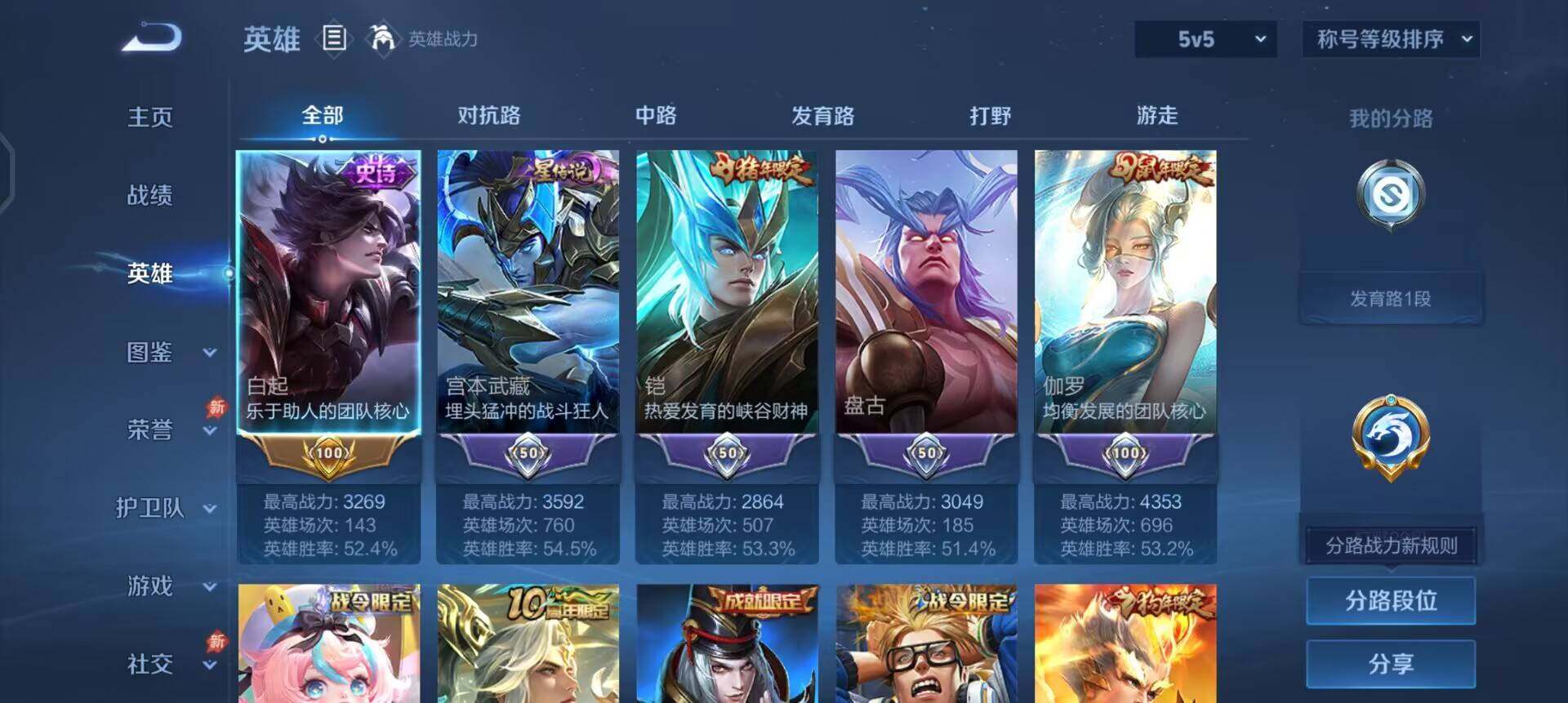 WZLX4293941王者荣耀账号详情图13