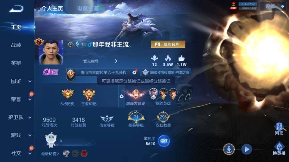 WZQM4287995王者荣耀账号详情图9