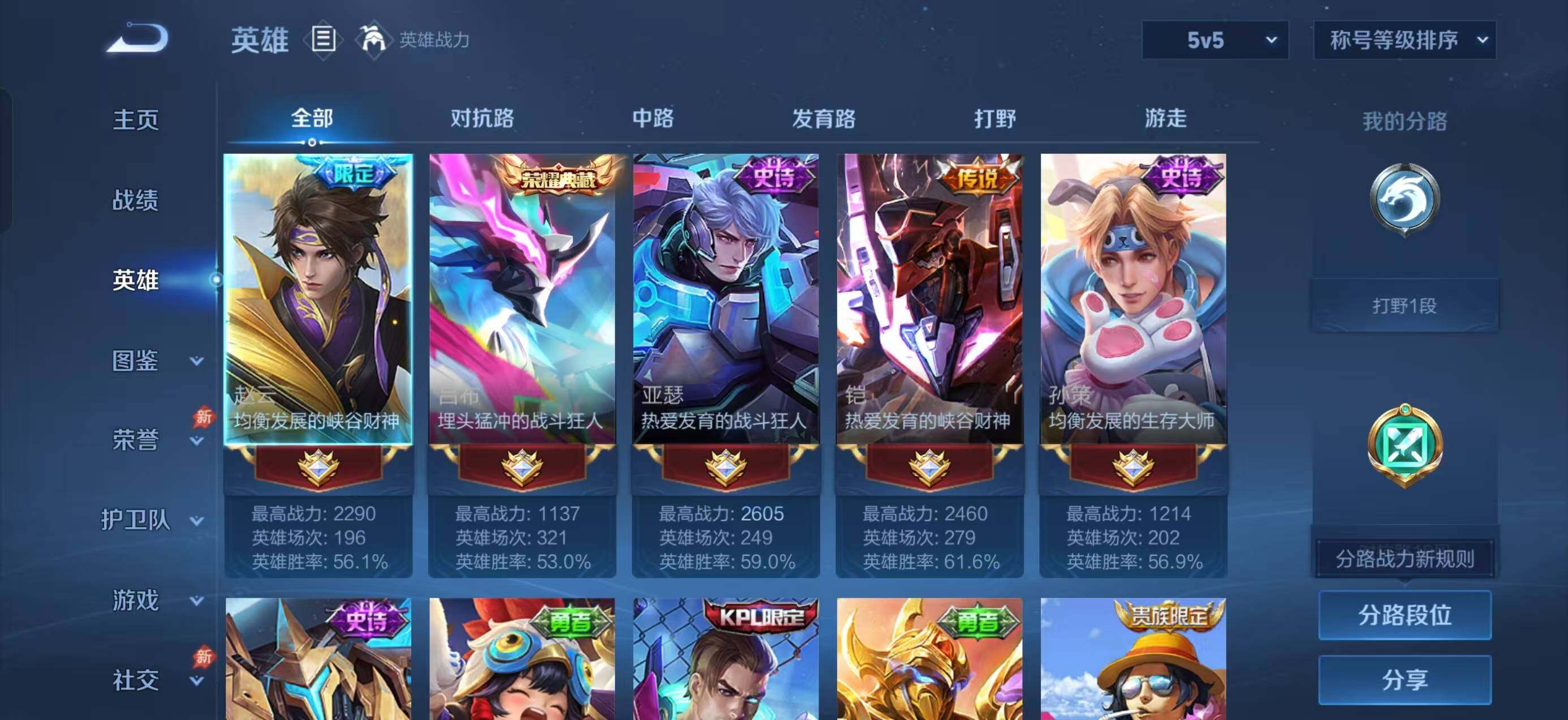 WZLX4287913王者荣耀账号详情图3