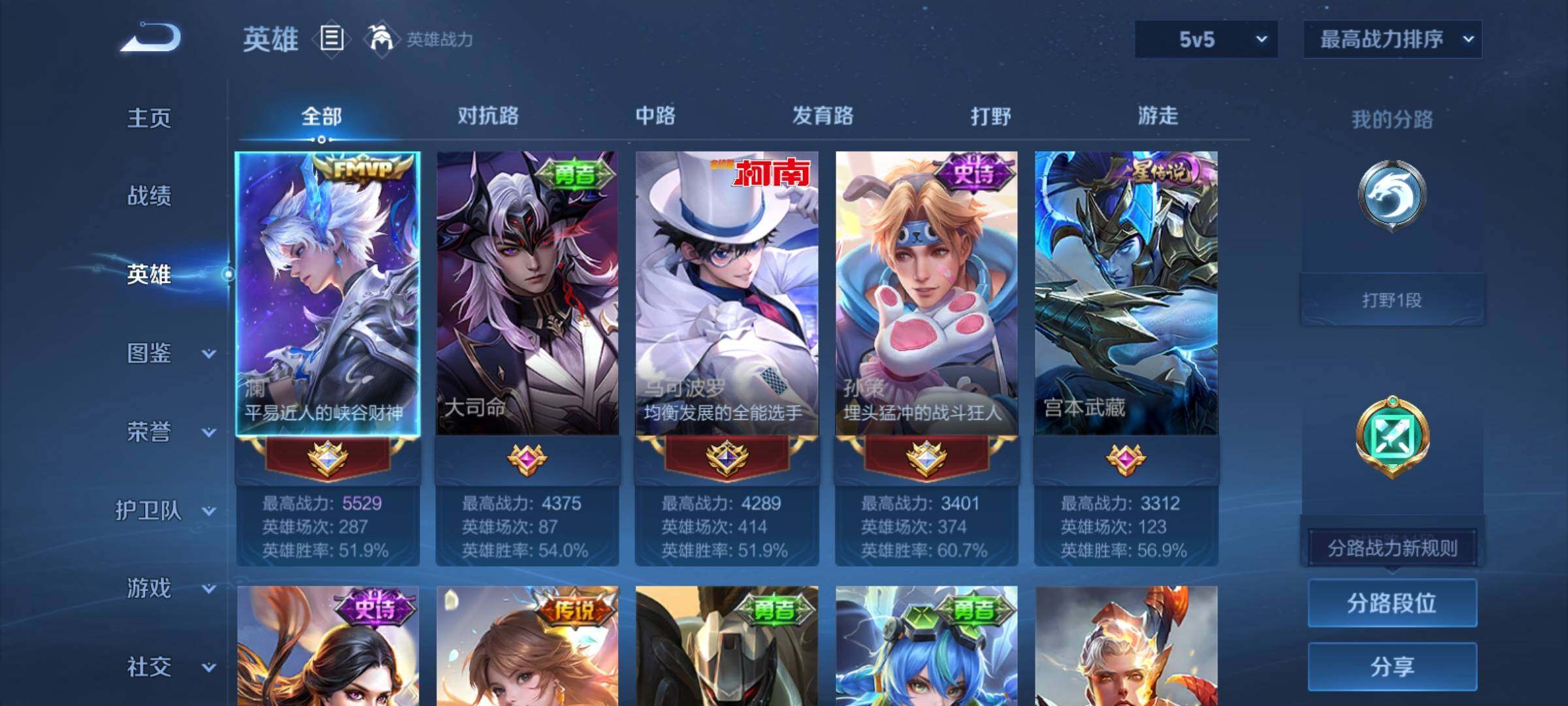 WZCMY4292810王者荣耀账号详情图3