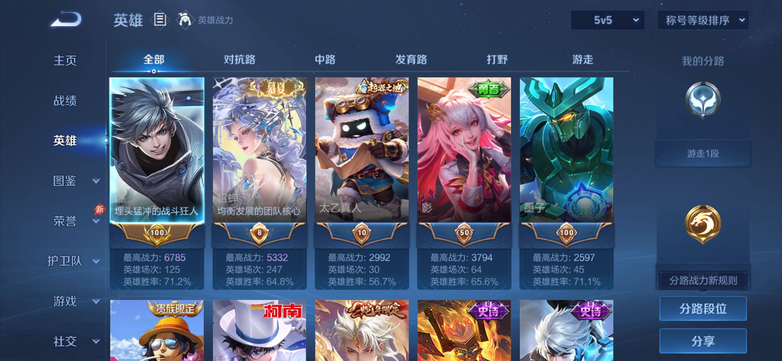 WZCMY4292868王者荣耀账号详情图3