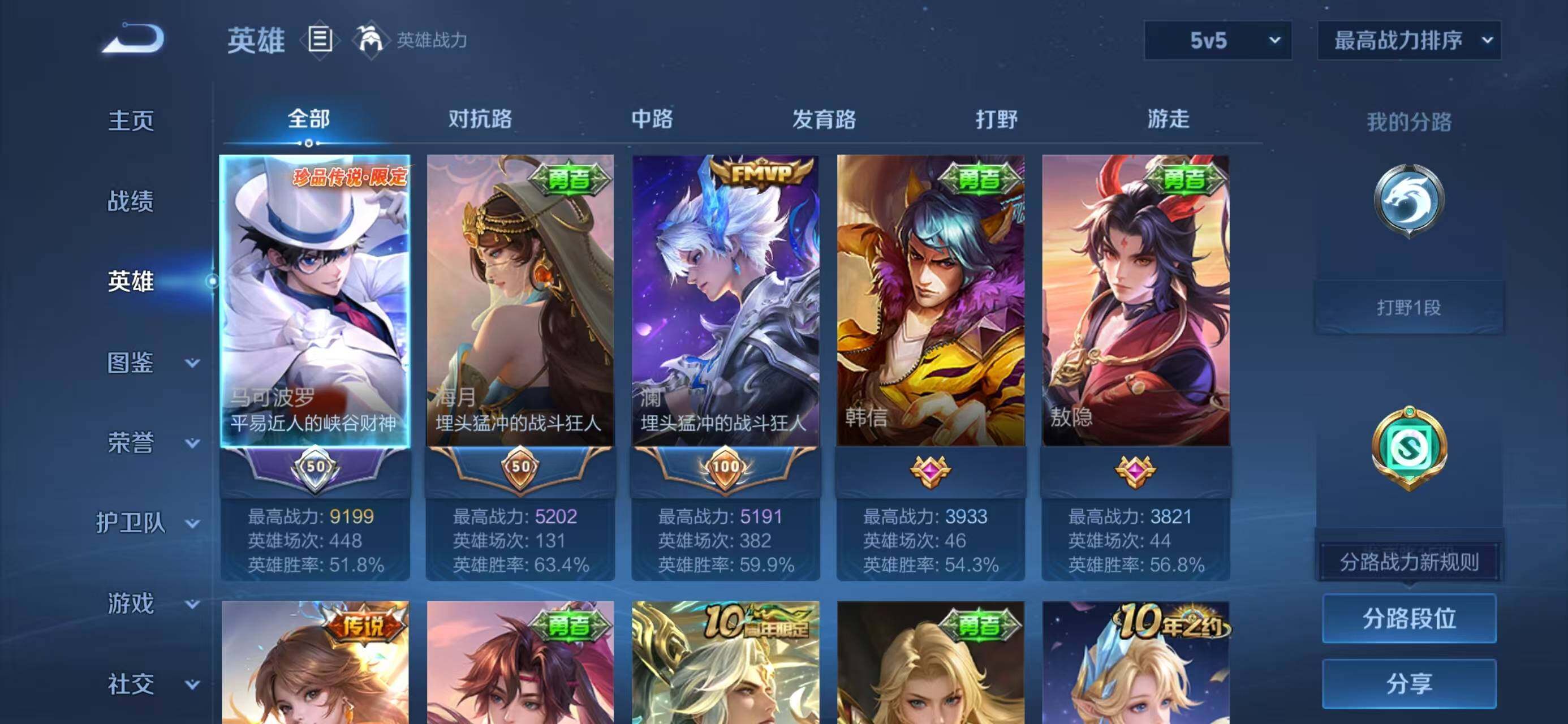 WZLX4288146王者荣耀账号详情图3