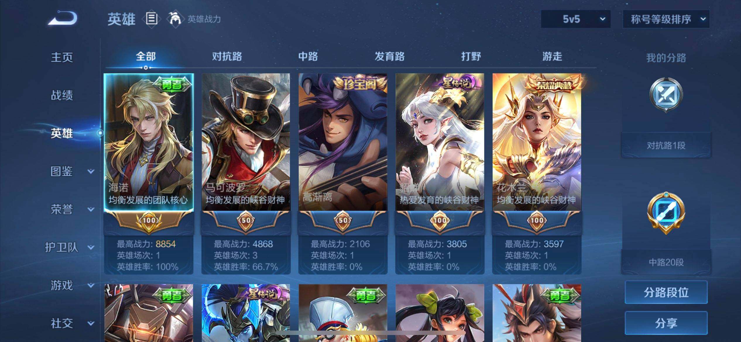 WZLX4293890王者荣耀账号详情图13