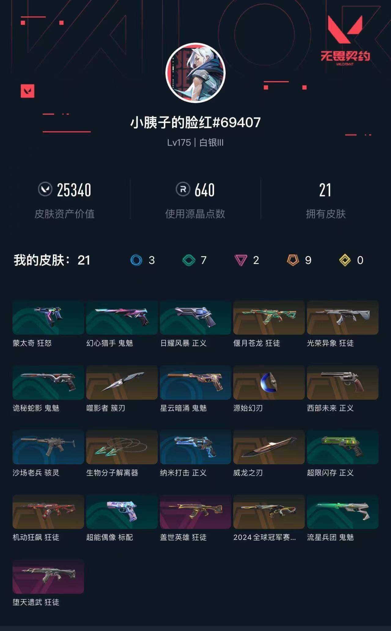 WWQXL429028无畏契约账号详情图4 WWQXL429028无畏契约账号详情图4