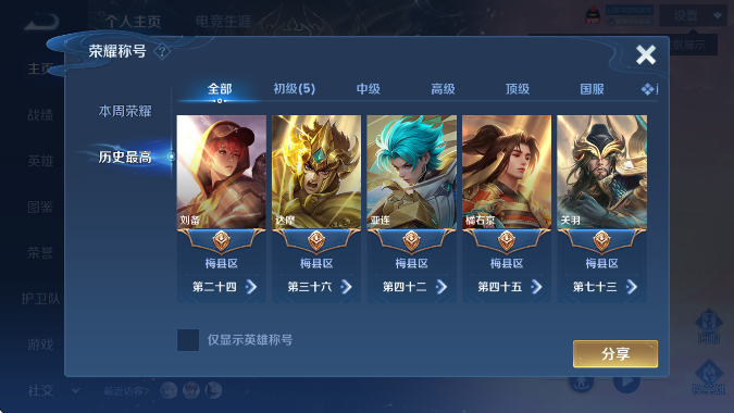 WZLX4288494王者荣耀账号详情图10