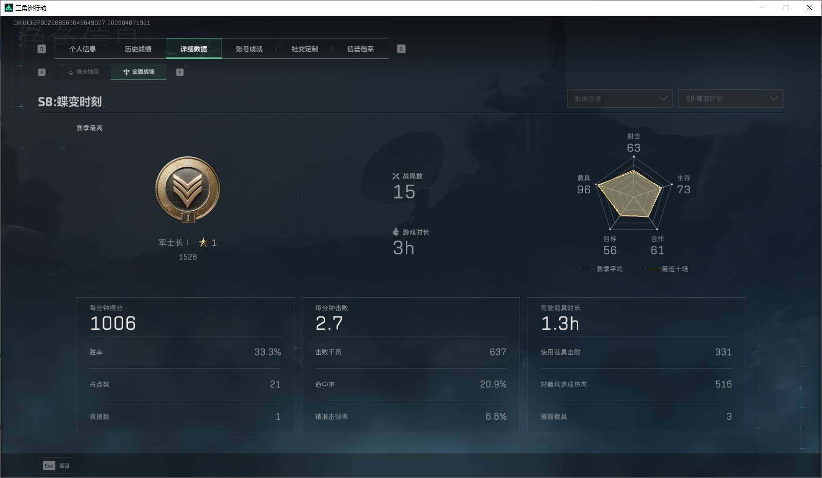 SJZEY491901三角洲行动账号详情图7 SJZEY491901三角洲行动账号详情图7