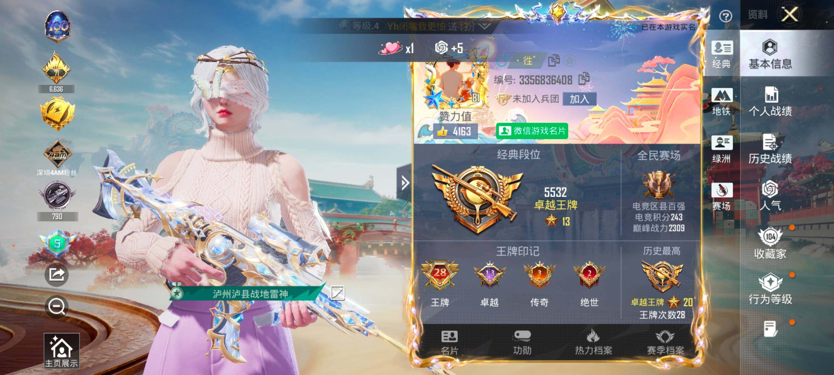 HPDN4163560和平精英账号详情图10