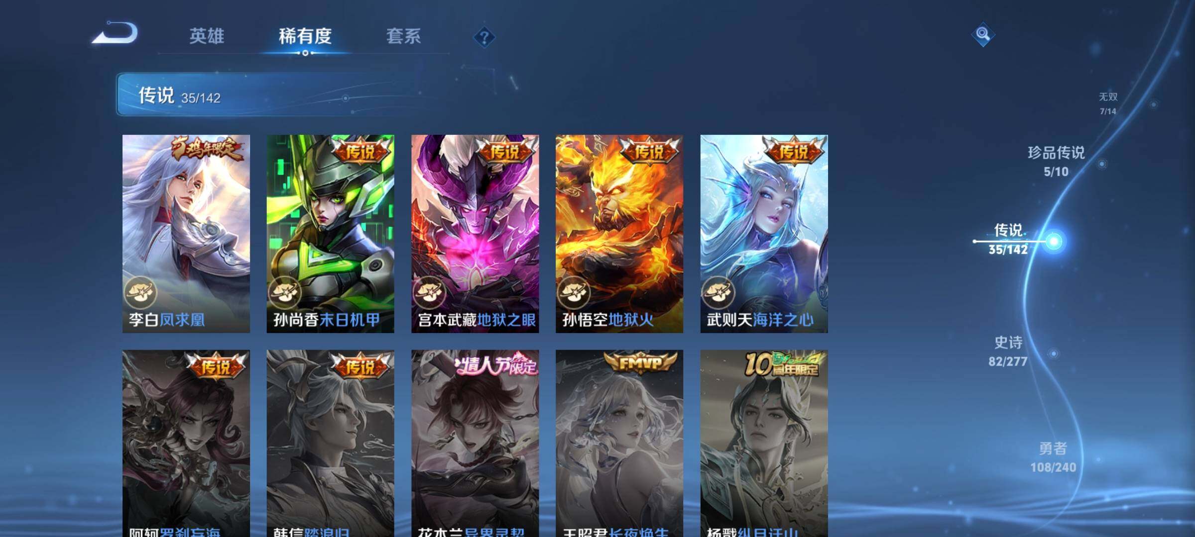 WZQM4294541王者荣耀账号详情图16