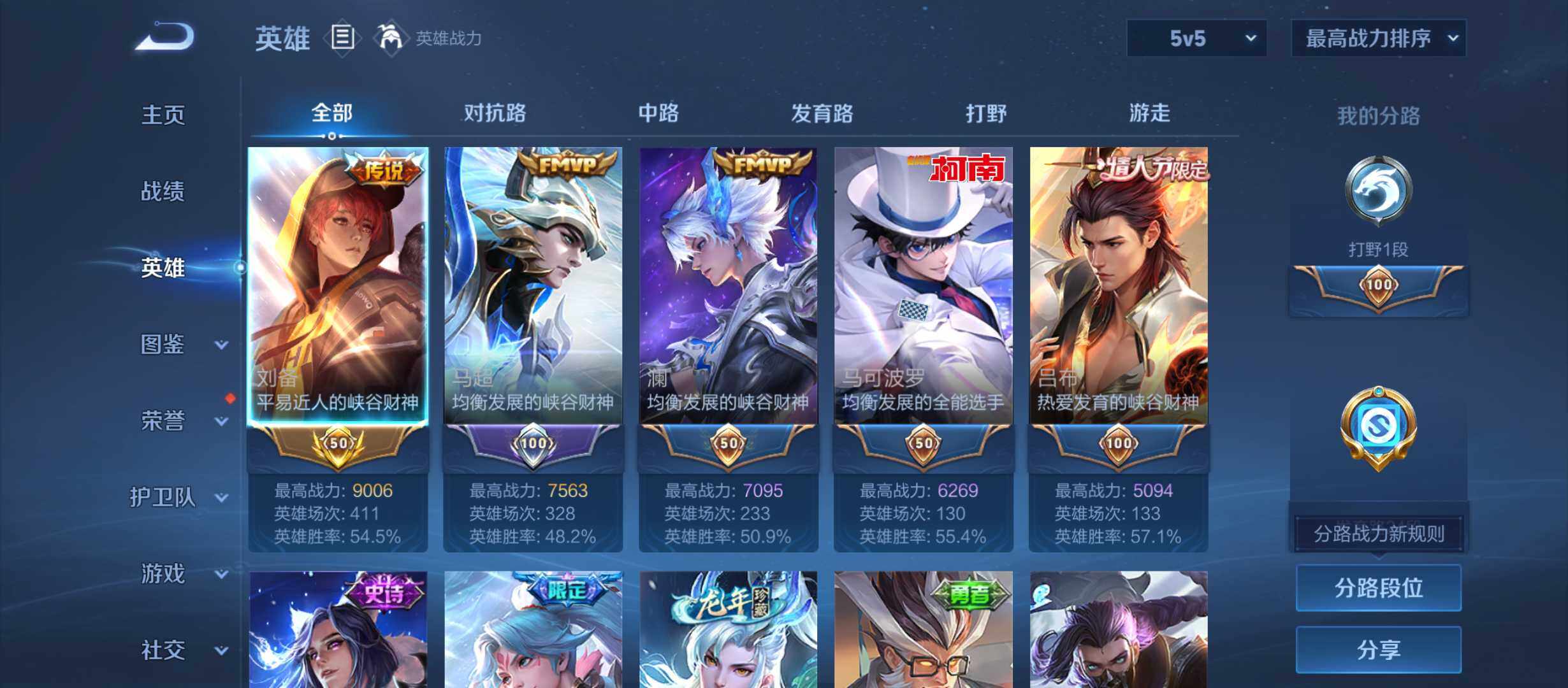 WZQM4294663王者荣耀账号详情图3