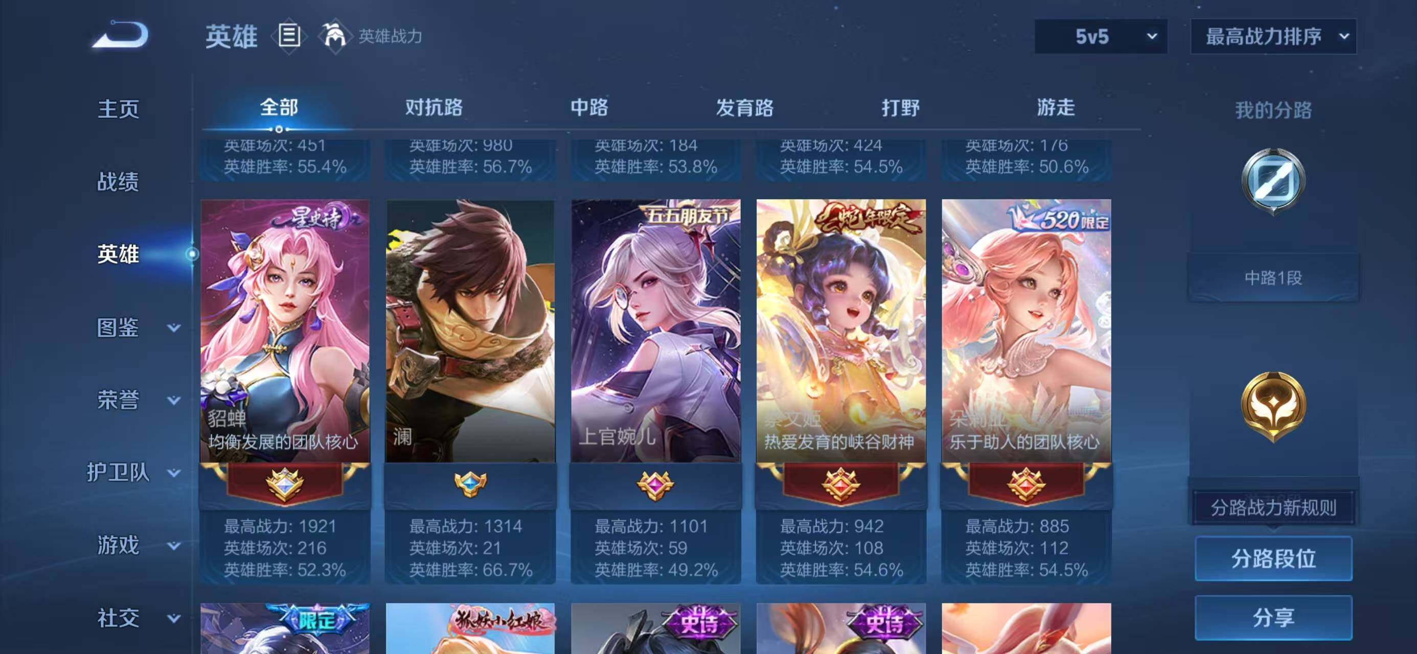 WZLX4288937王者荣耀账号详情图4