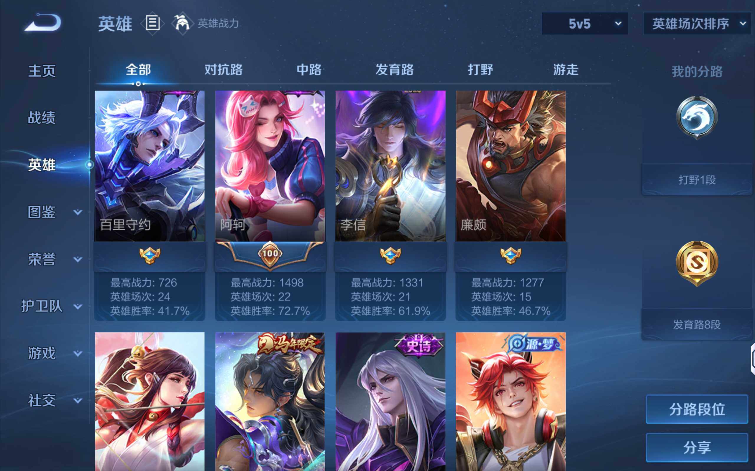 WZLX4288961王者荣耀账号详情图7 WZLX4288961王者荣耀账号详情图7