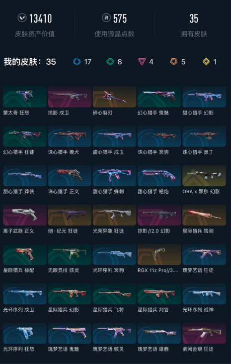 WWQEY429228无畏契约账号详情图3