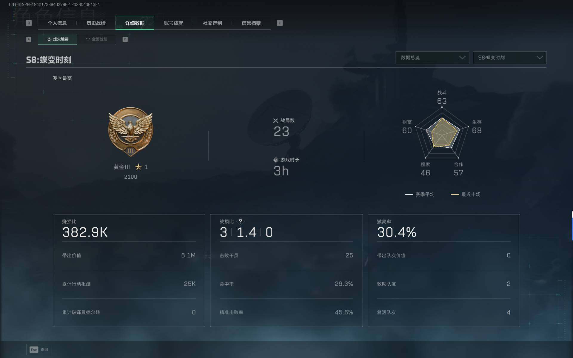 SJZEY492429三角洲行动账号详情图5 SJZEY492429三角洲行动账号详情图5