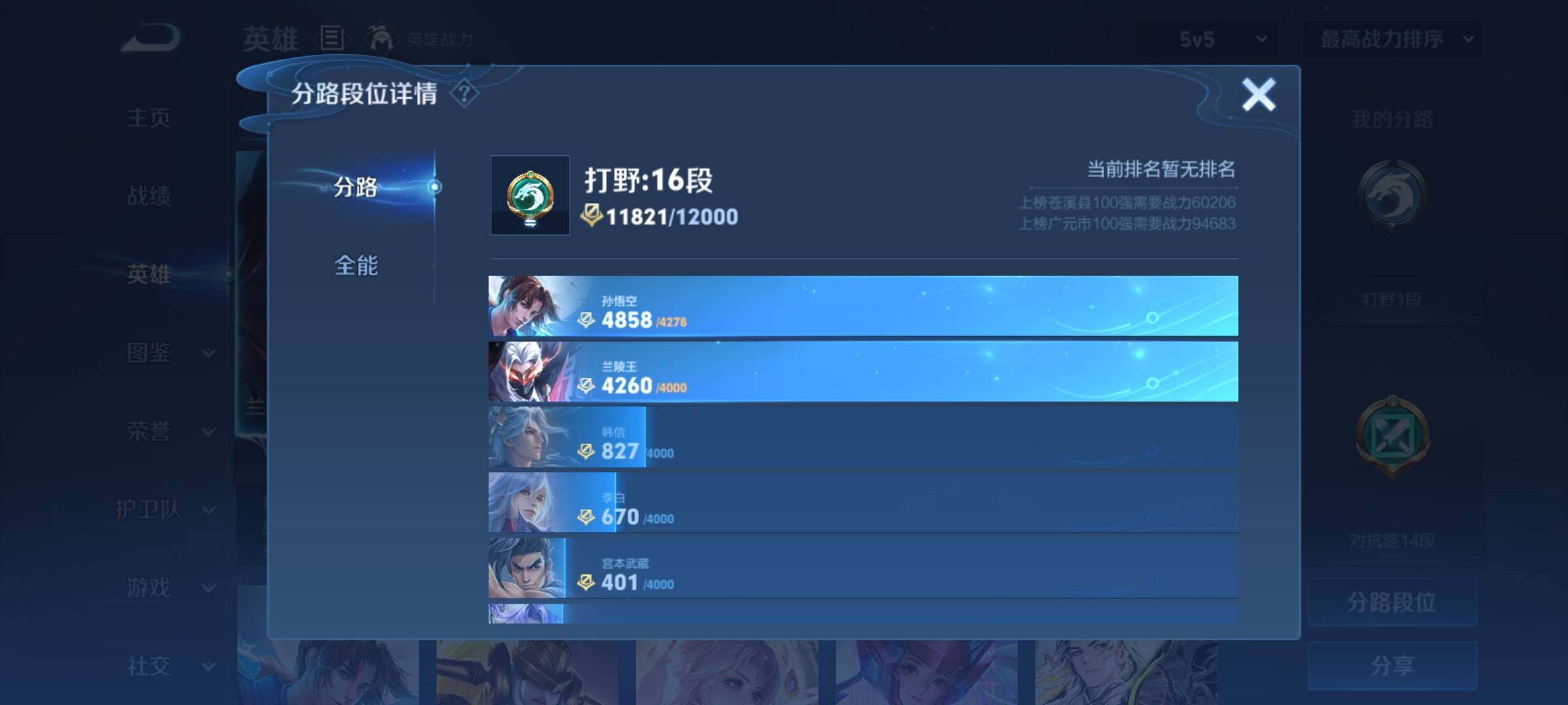 WZCMY4292856王者荣耀账号详情图4