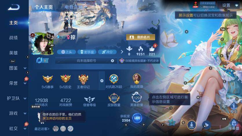 WZLX4295850王者荣耀账号详情图8